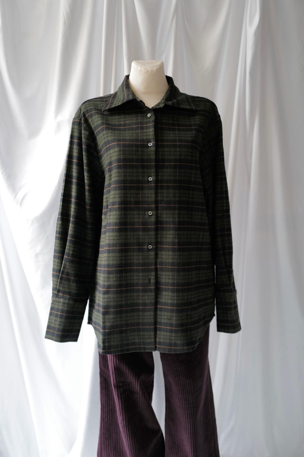 Ultra-Soft Cotton Flannel Shirt
