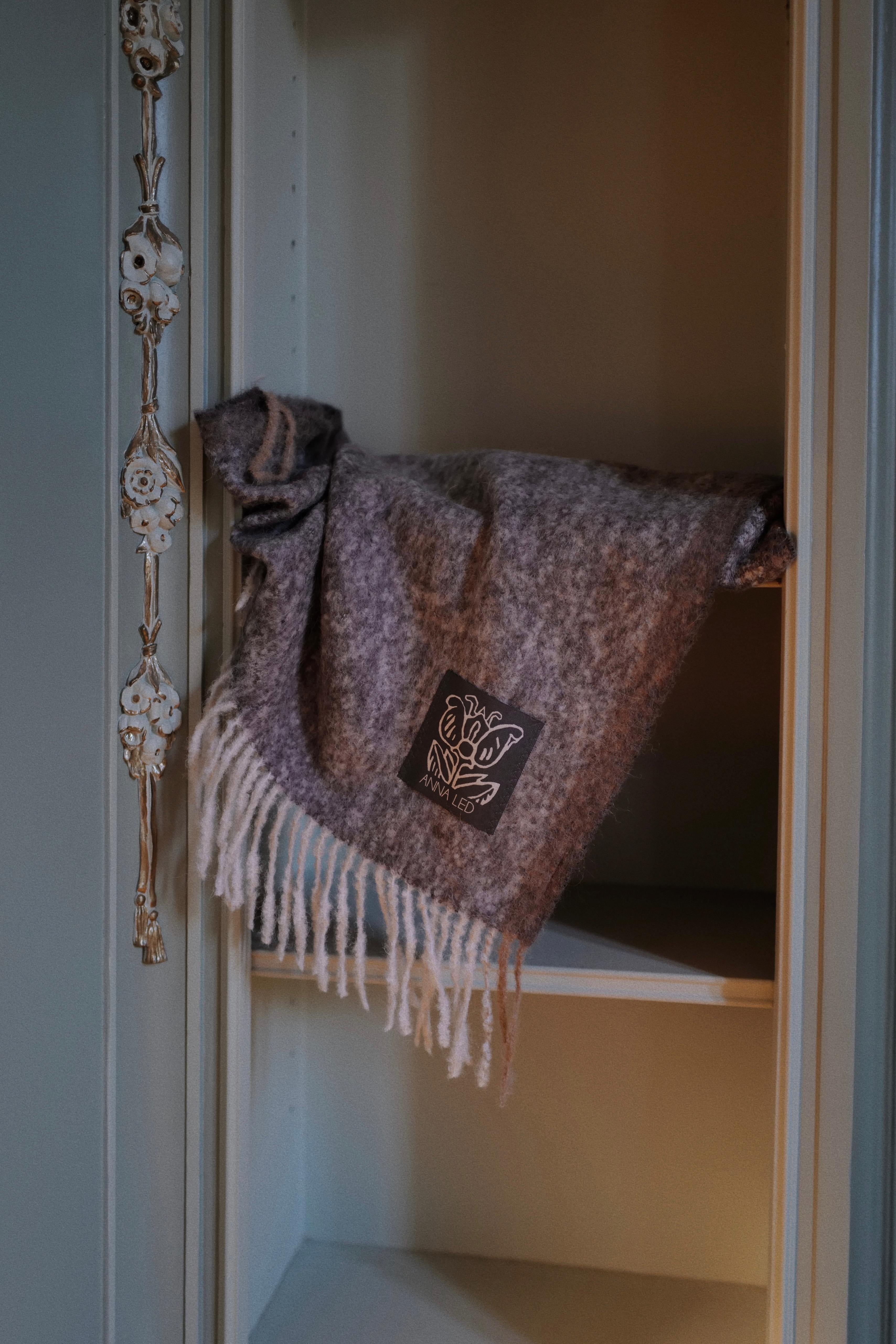Alpaca Scarf COCOA AW25