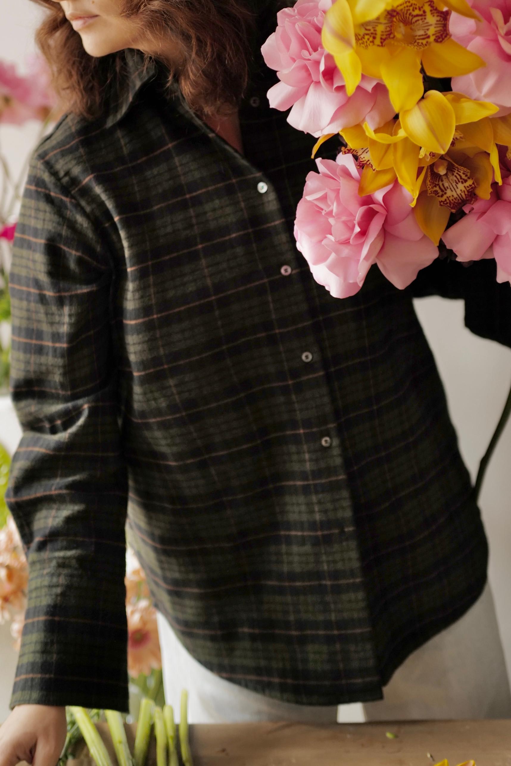 Ultra-Soft Cotton Flannel Shirt