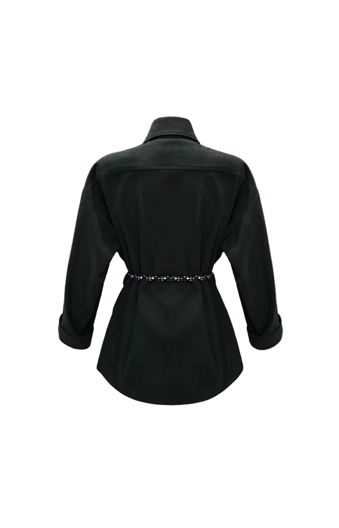 BLACK VELVET SHIRT AW/22