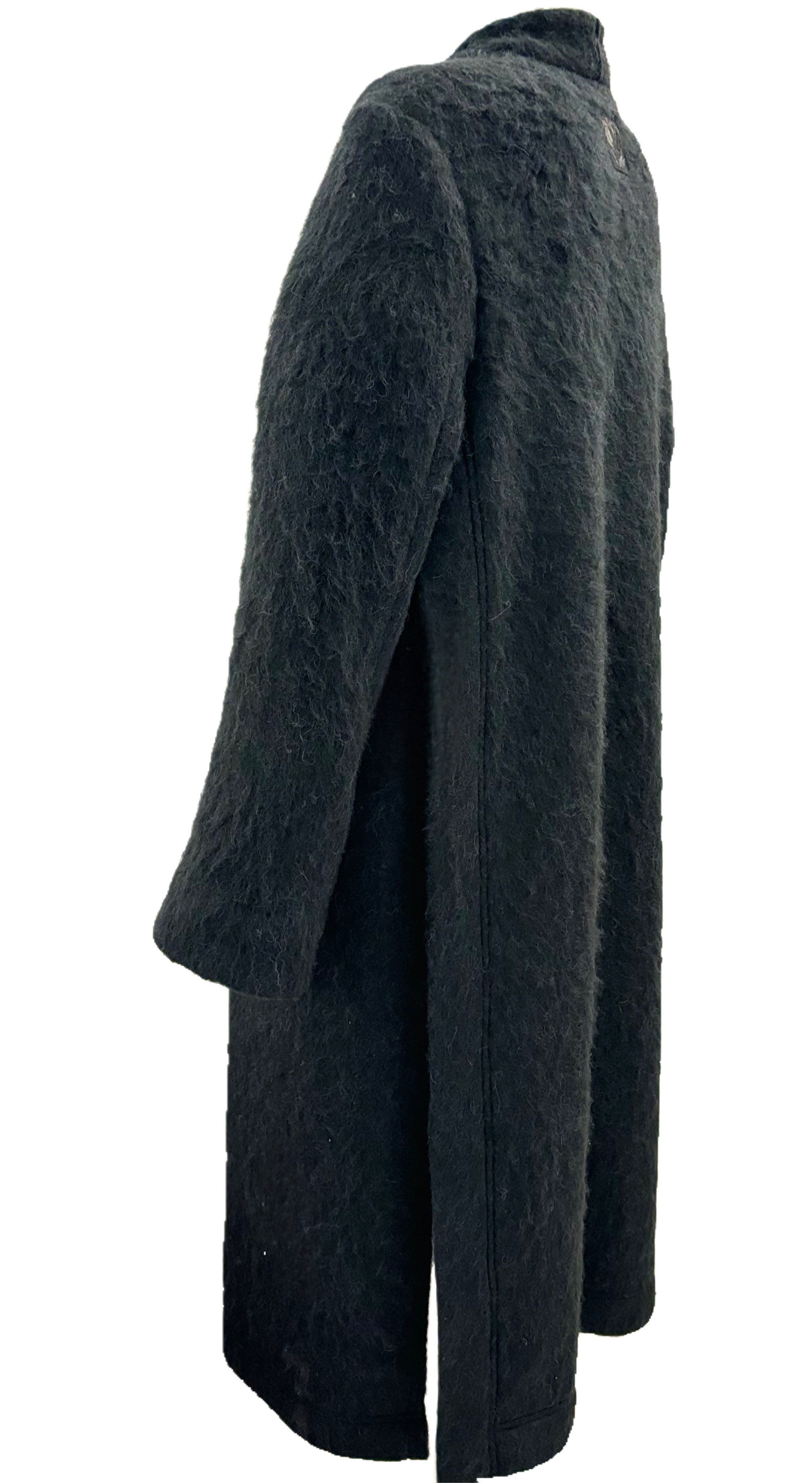Alpaca Wool Fluffy Coat-Cape VICTORIA(Last item)