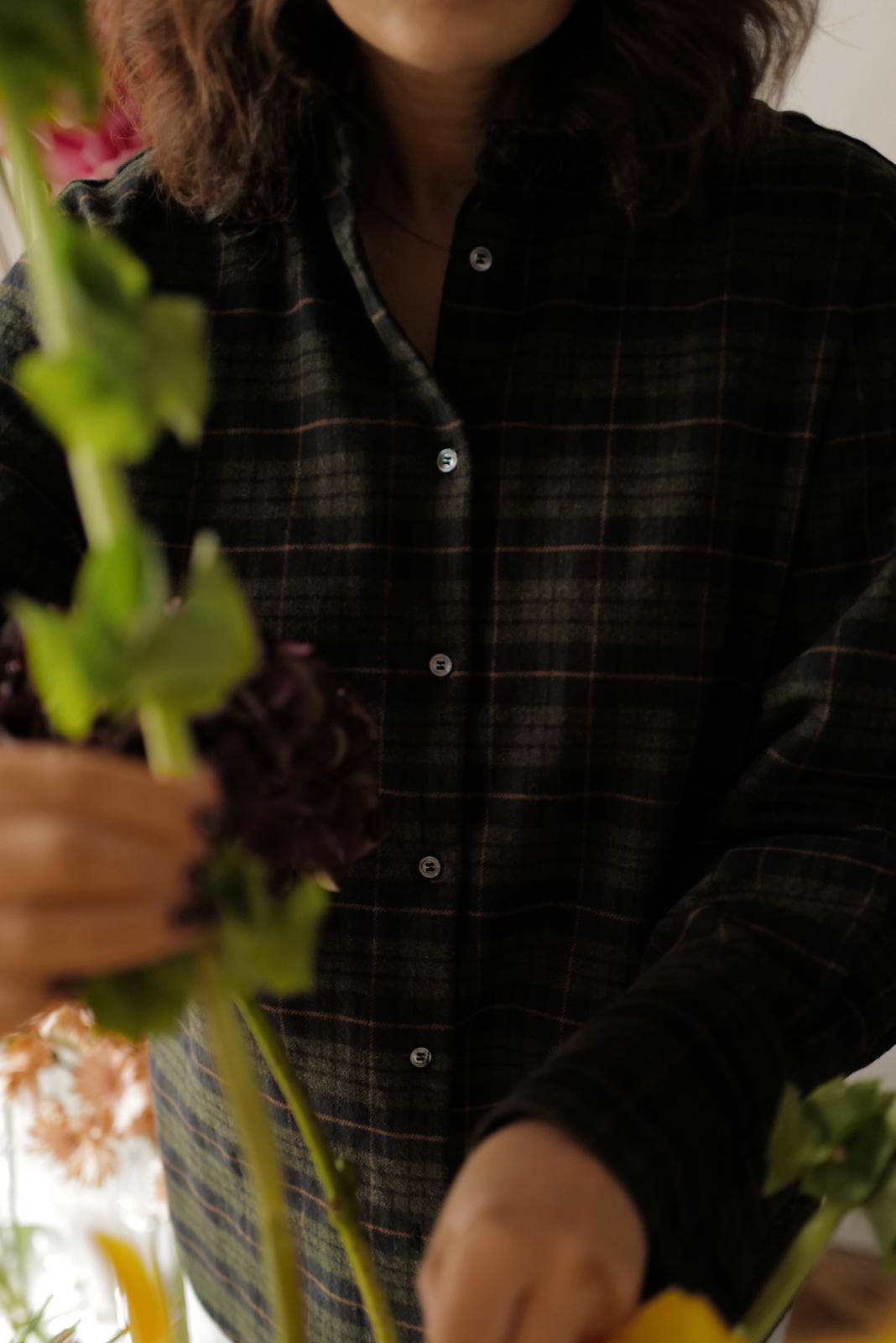 Ultra-Soft Cotton Flannel Shirt