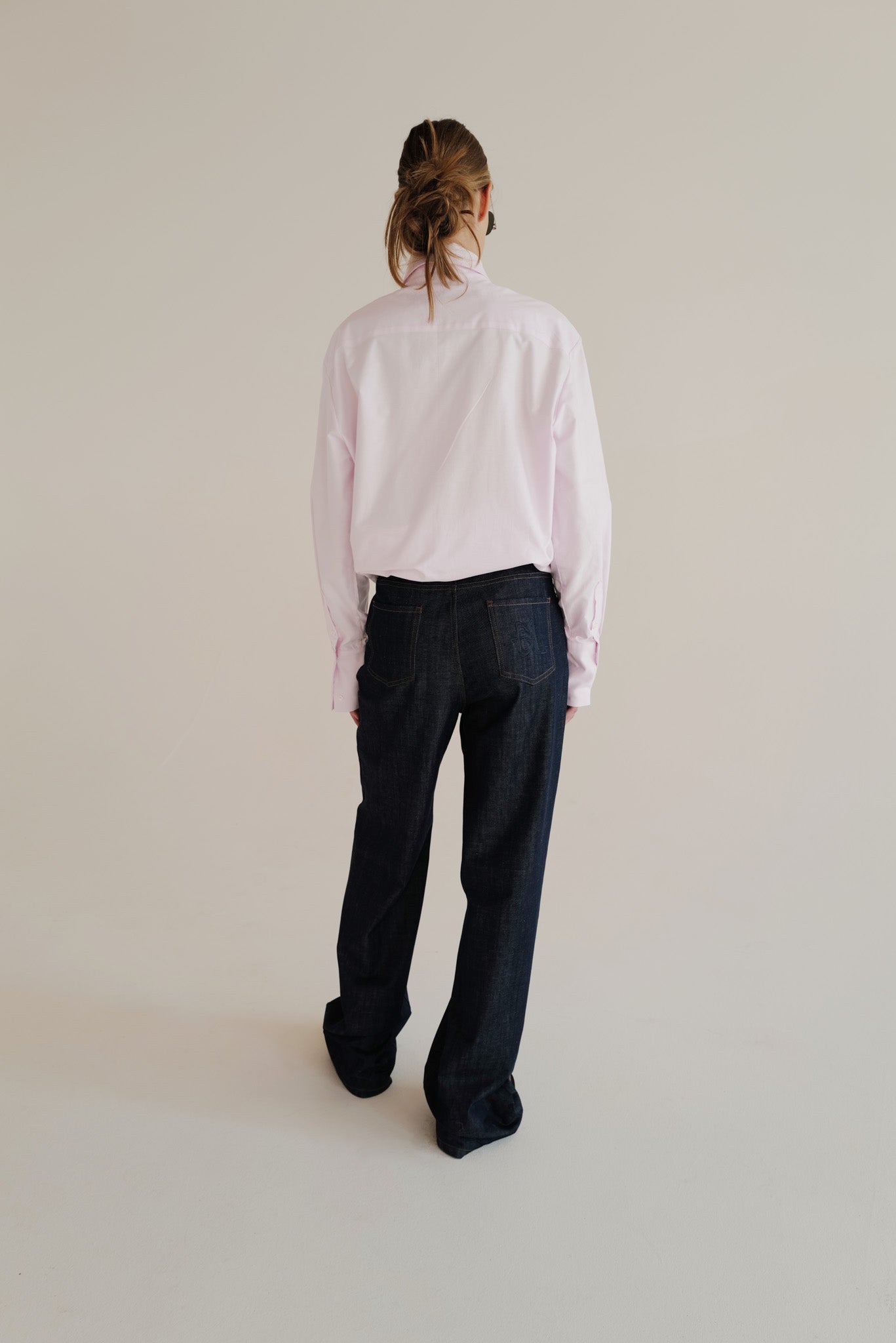 High-Rise Wide -Leg Jeans FW24 (Back to stock)