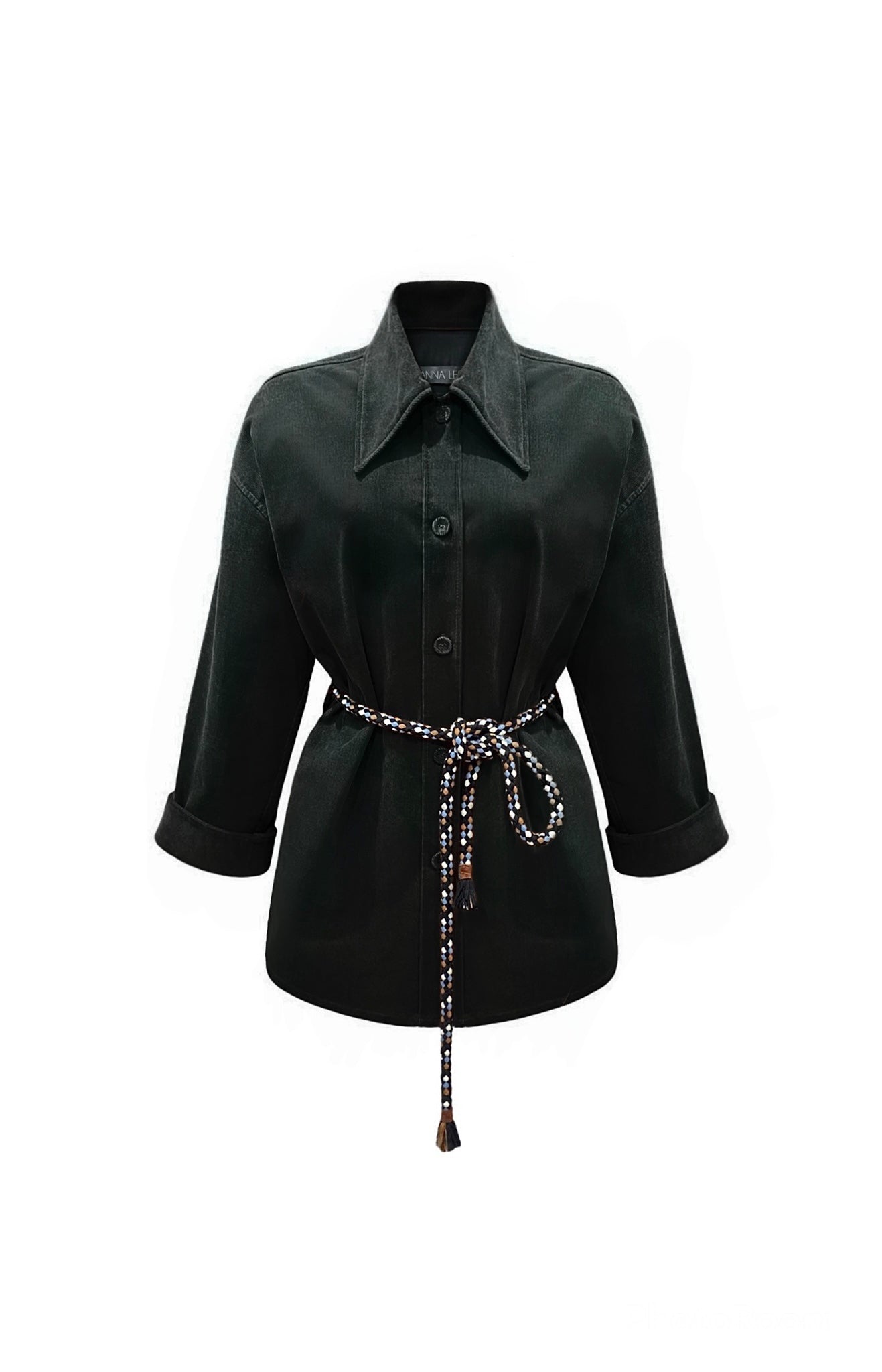 BLACK VELVET SHIRT AW/22