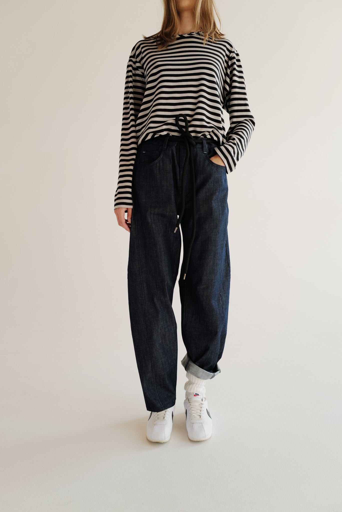 Balloon High Rise Barrel Leg Jeans FW24