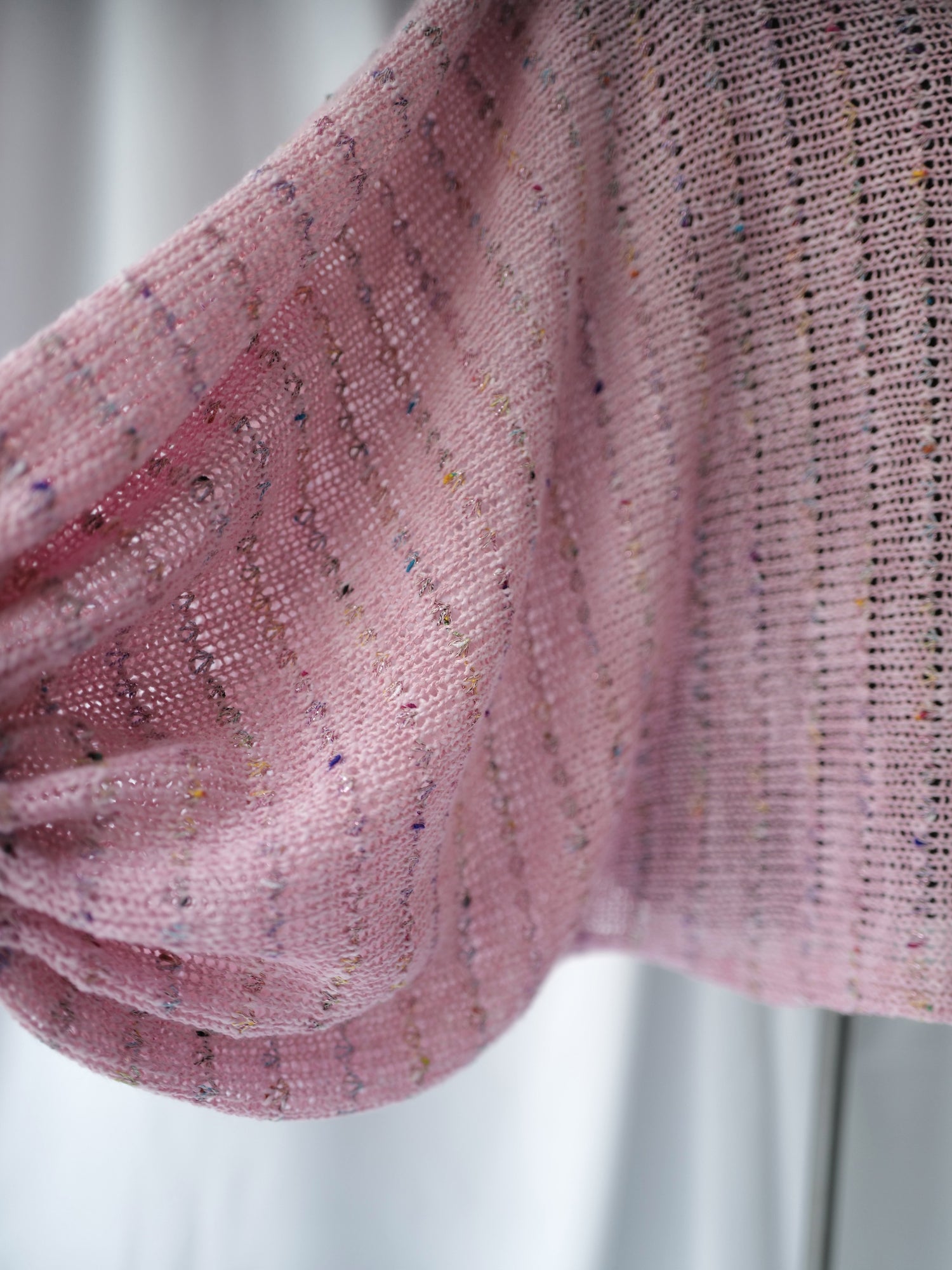 Cotton/Viscose Knitted Kimono Top (Last item)