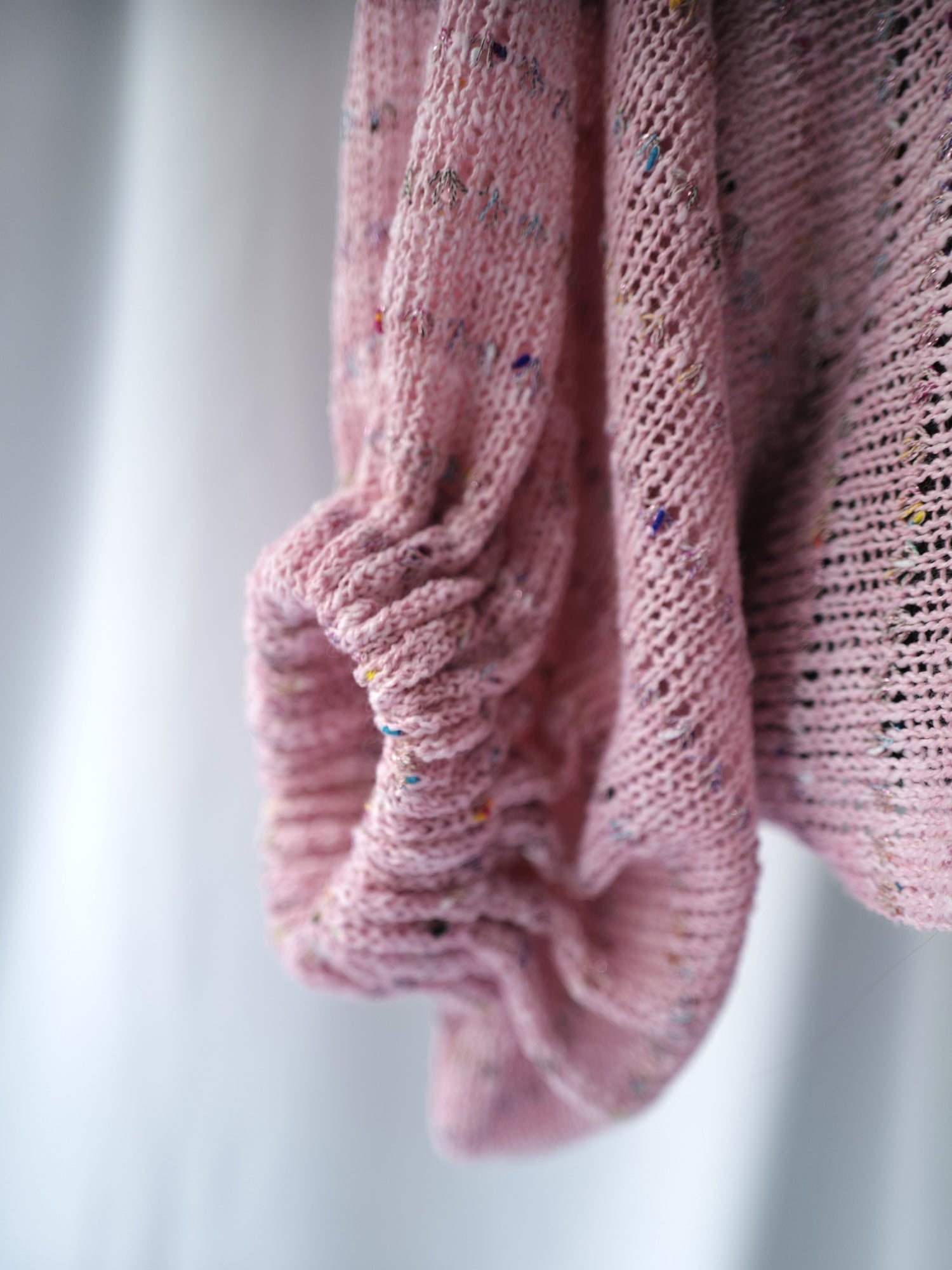 Cotton/Viscose Knitted Kimono Top (Last item)