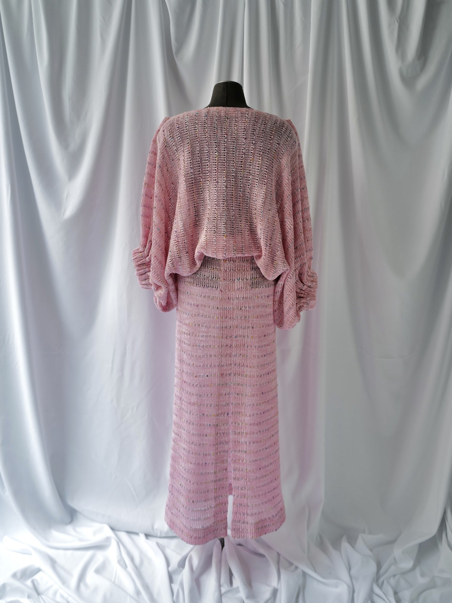Cotton/Viscose Knitted Kimono Top (Last item)