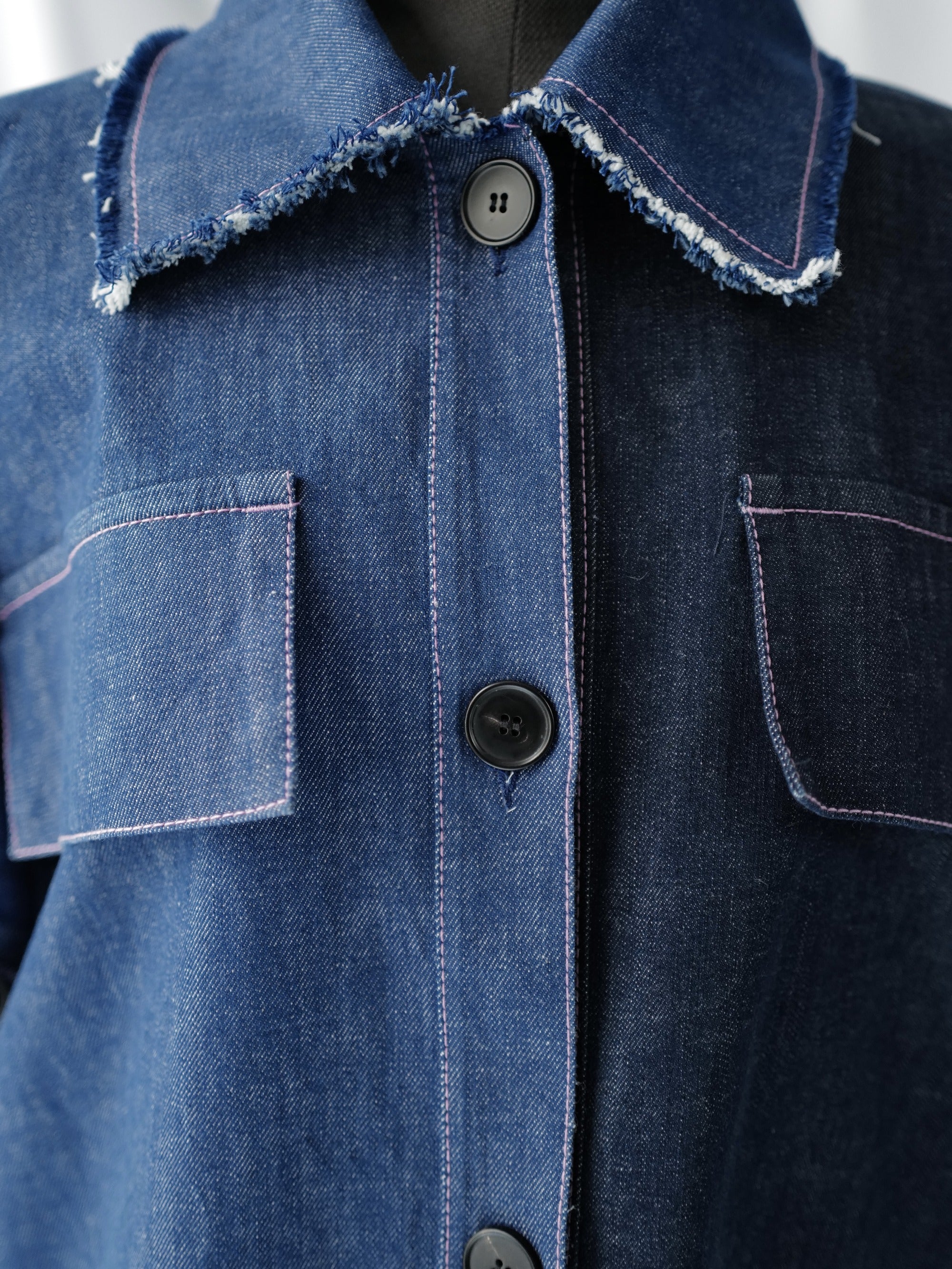 Denim Two Colours Jacket KARLA