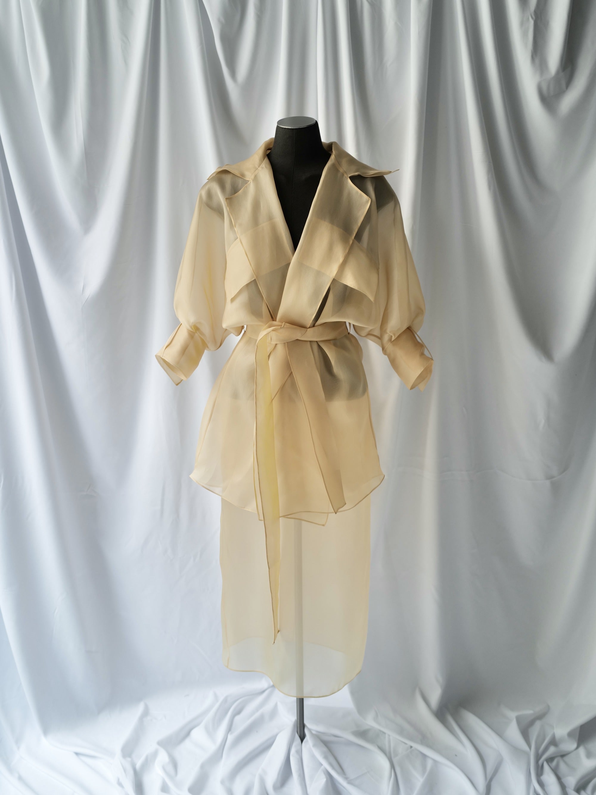 Silk Organza Blouse BETTY (Pre -Order)