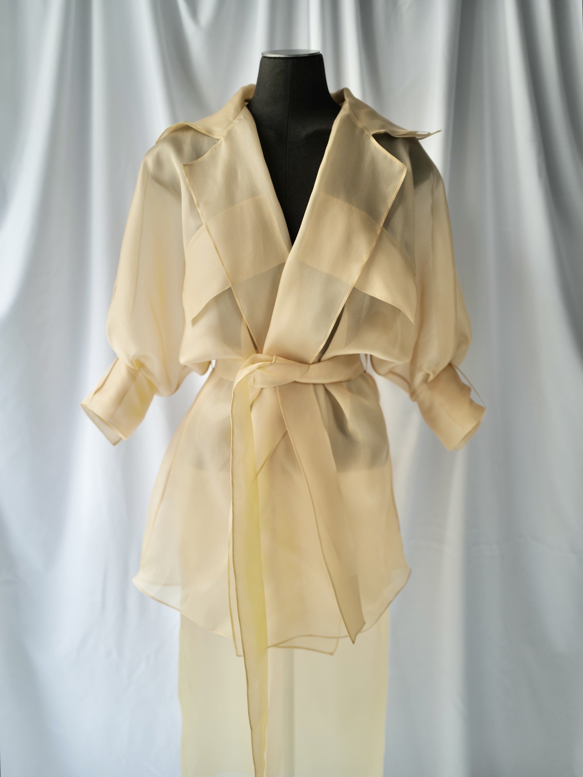 Silk Organza Blouse BETTY (Pre -Order)