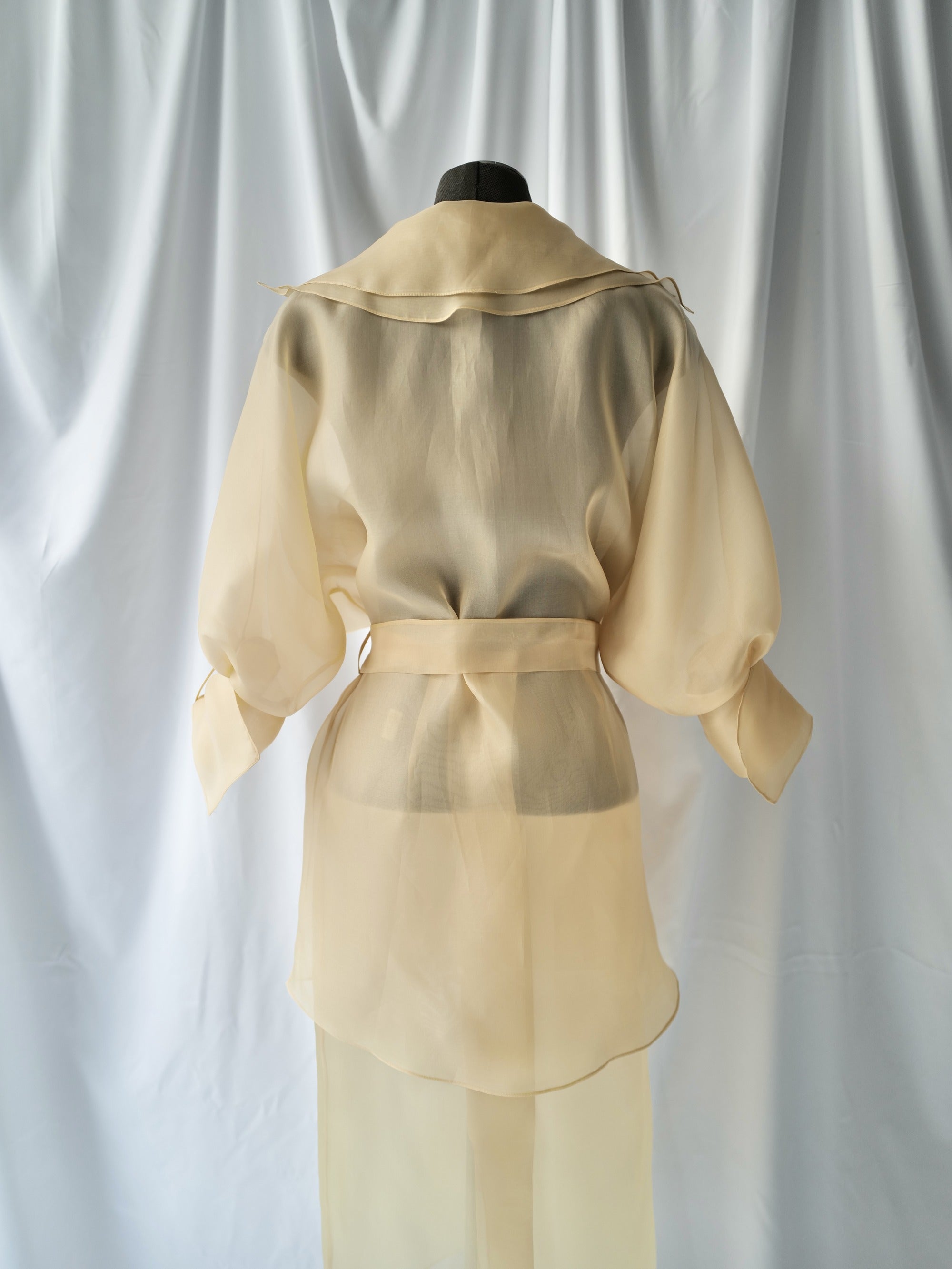 Silk Organza Blouse BETTY (Pre -Order)