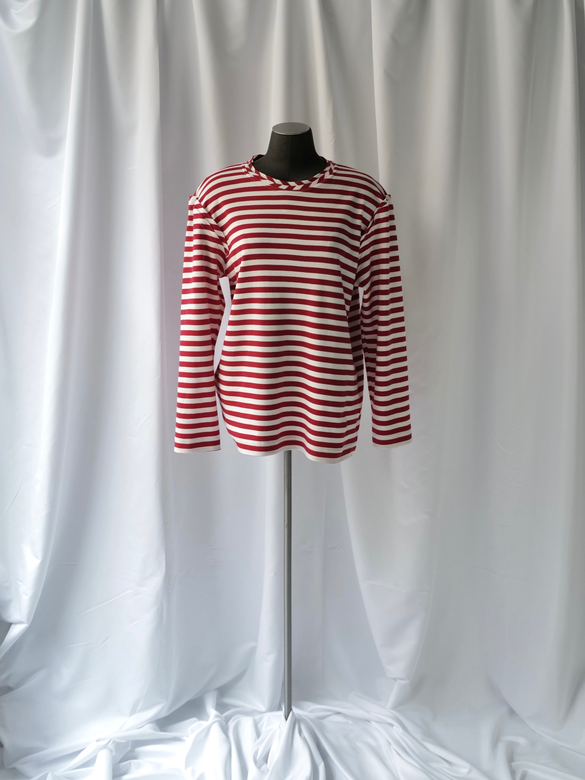 Striped Organic Cotton Long-sleeve