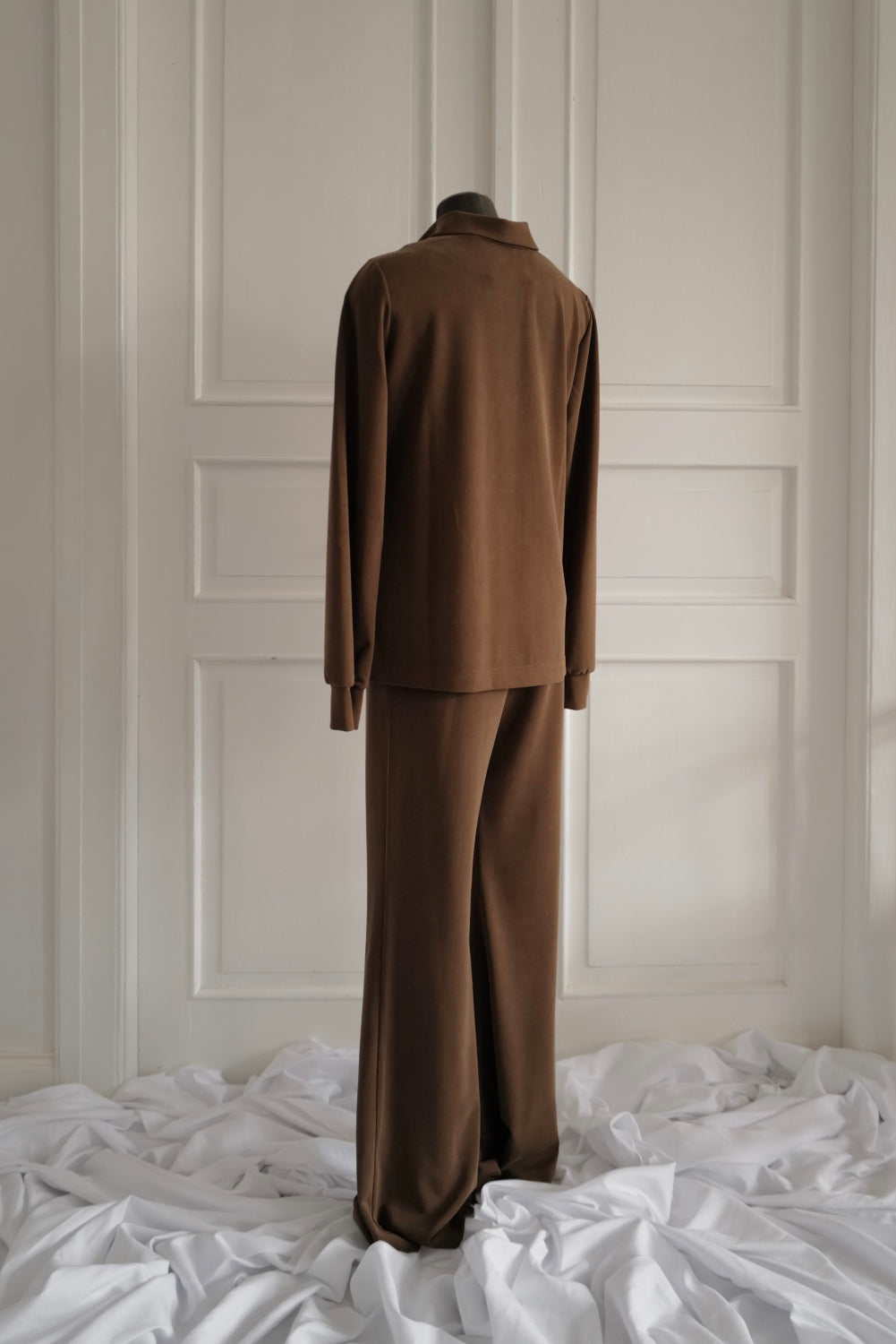 Suede-Touch Cupro POLO TOP NY collection