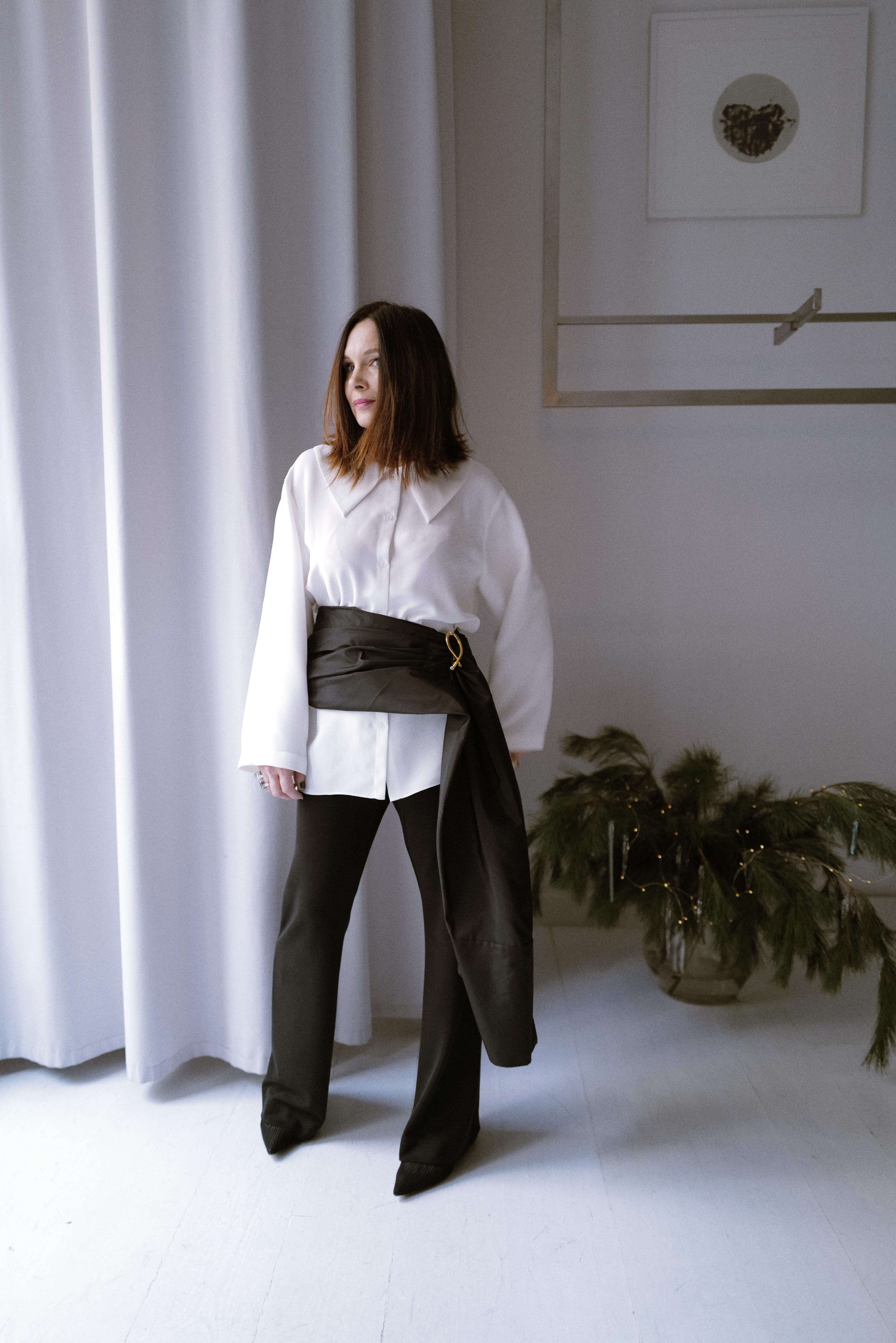 Silk Crepe Blouse MONA