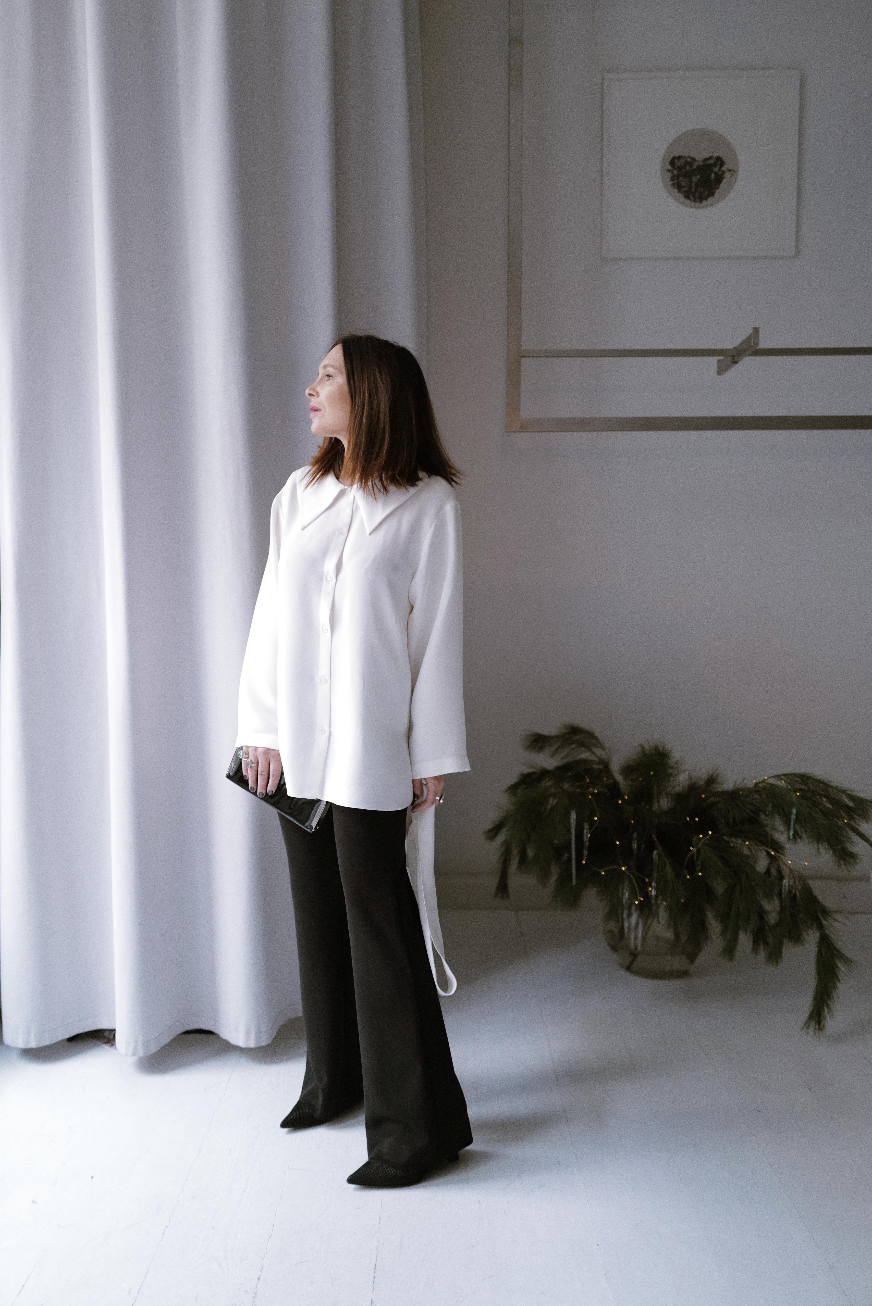 Silk Crepe Blouse MONA