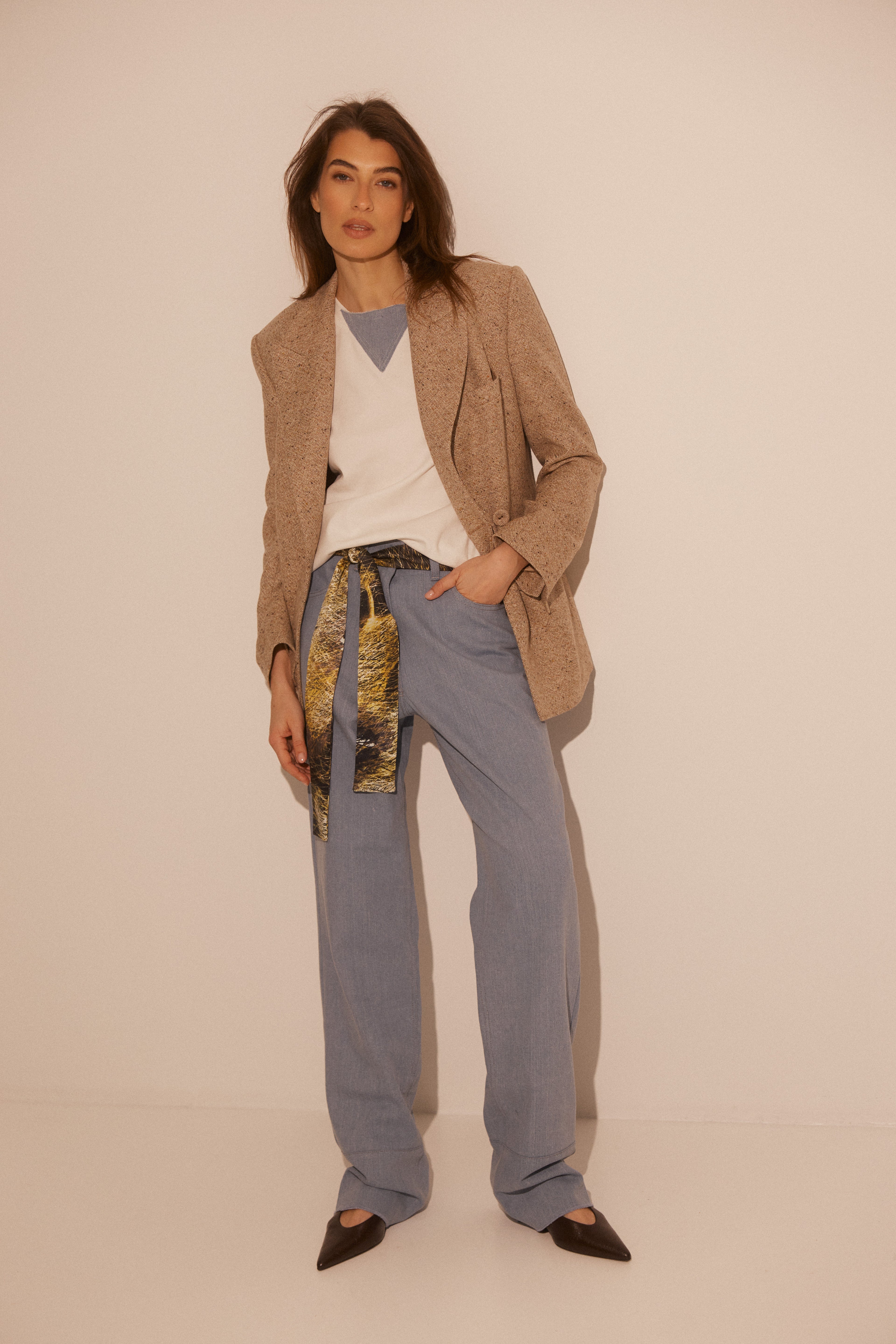 Blue Denim Mom Jeans PARIS SS26