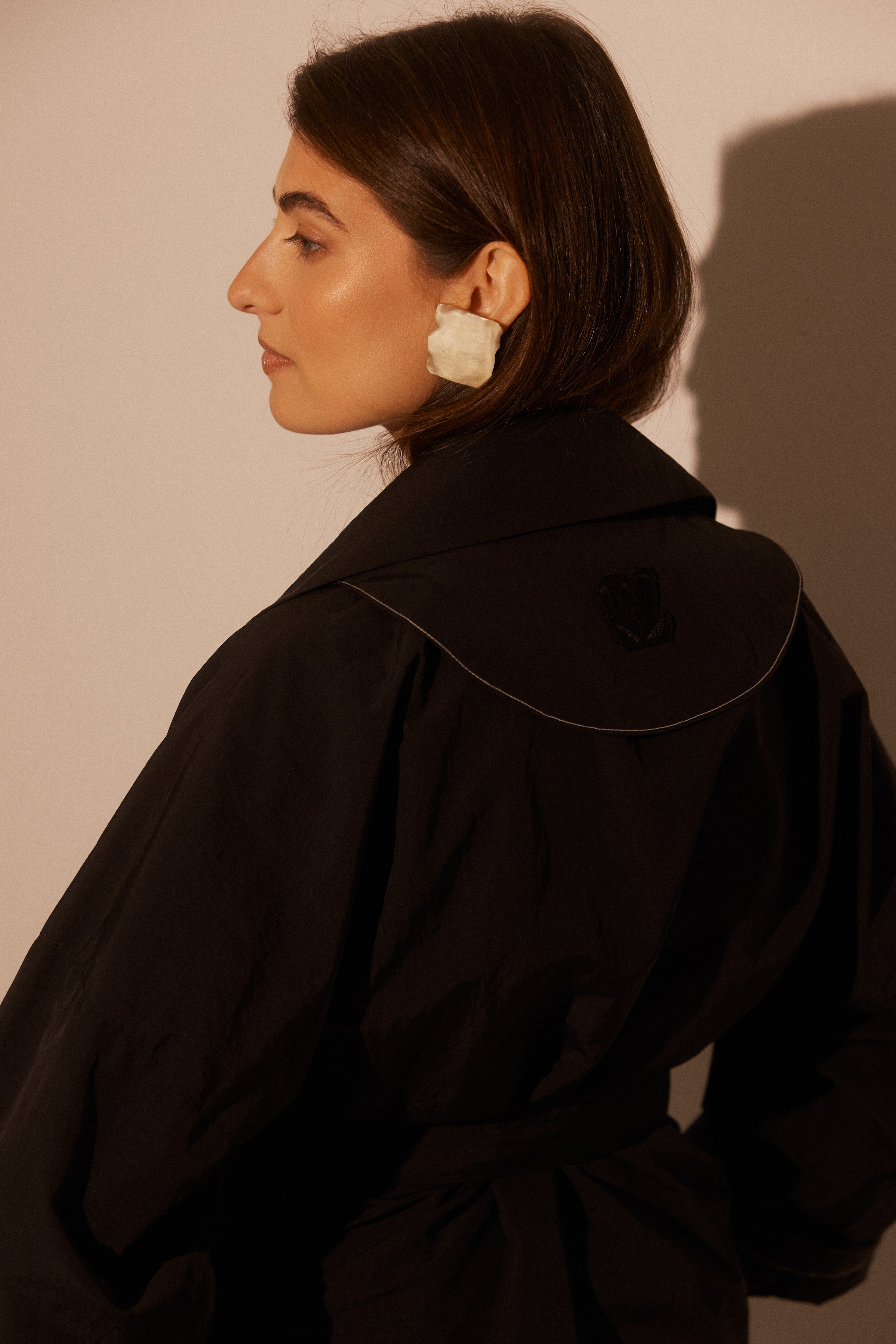 Raincoat with Rose SS26