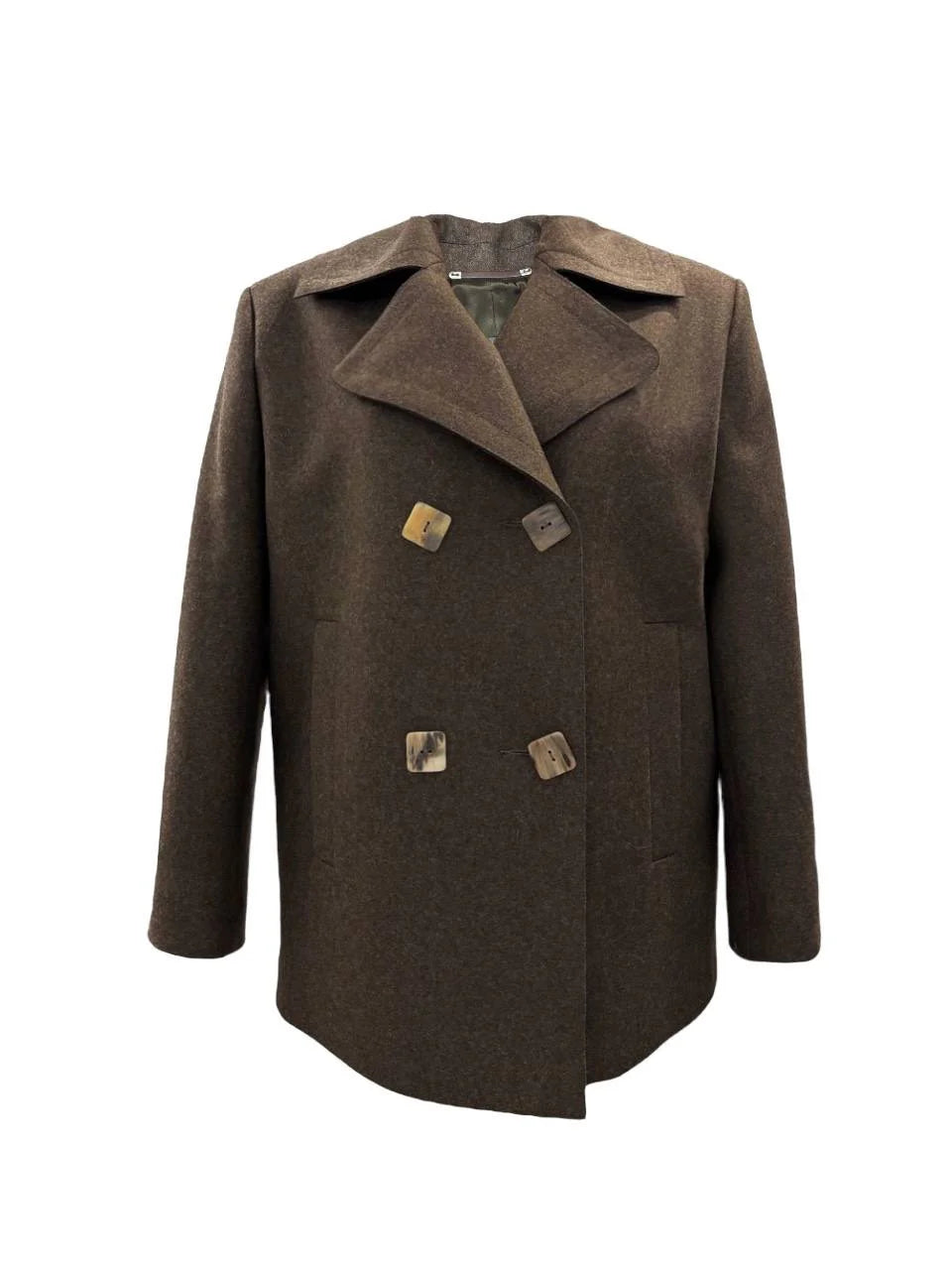 Wool Double Breasted Pea Coat