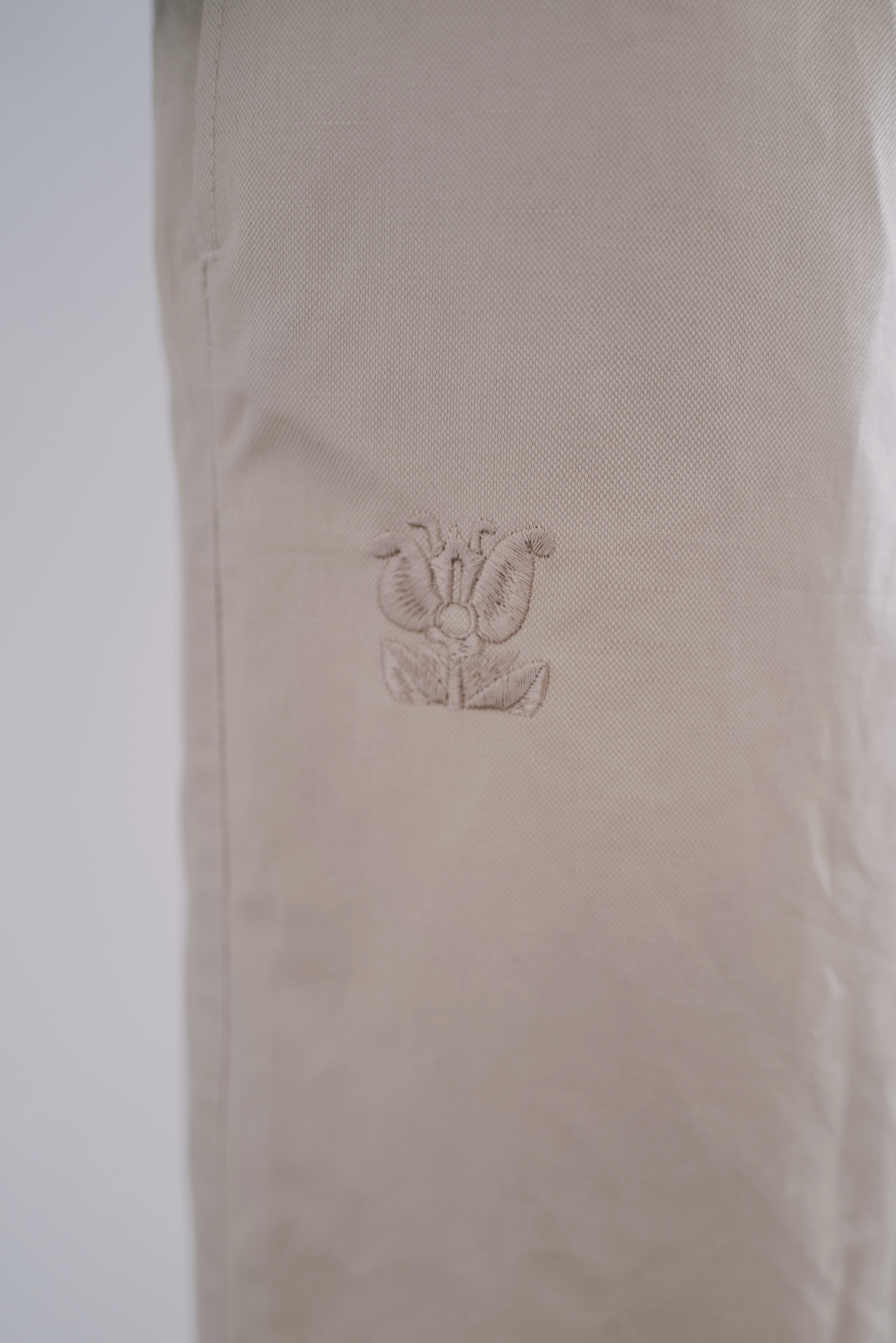 Cotton-Linen Gabardine Wrap Skirt MILA
