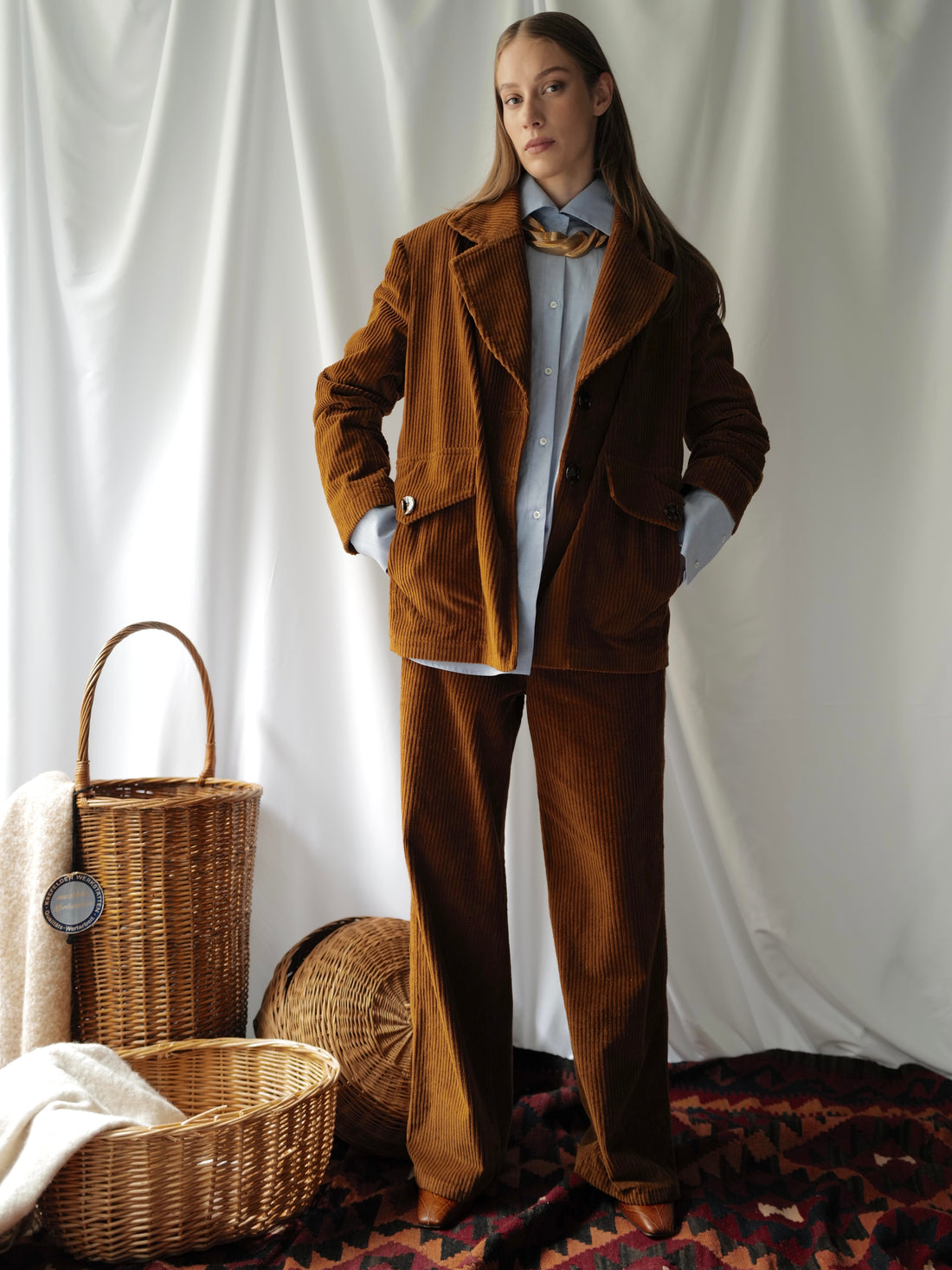 Tailored Corduroy Blazer AW25