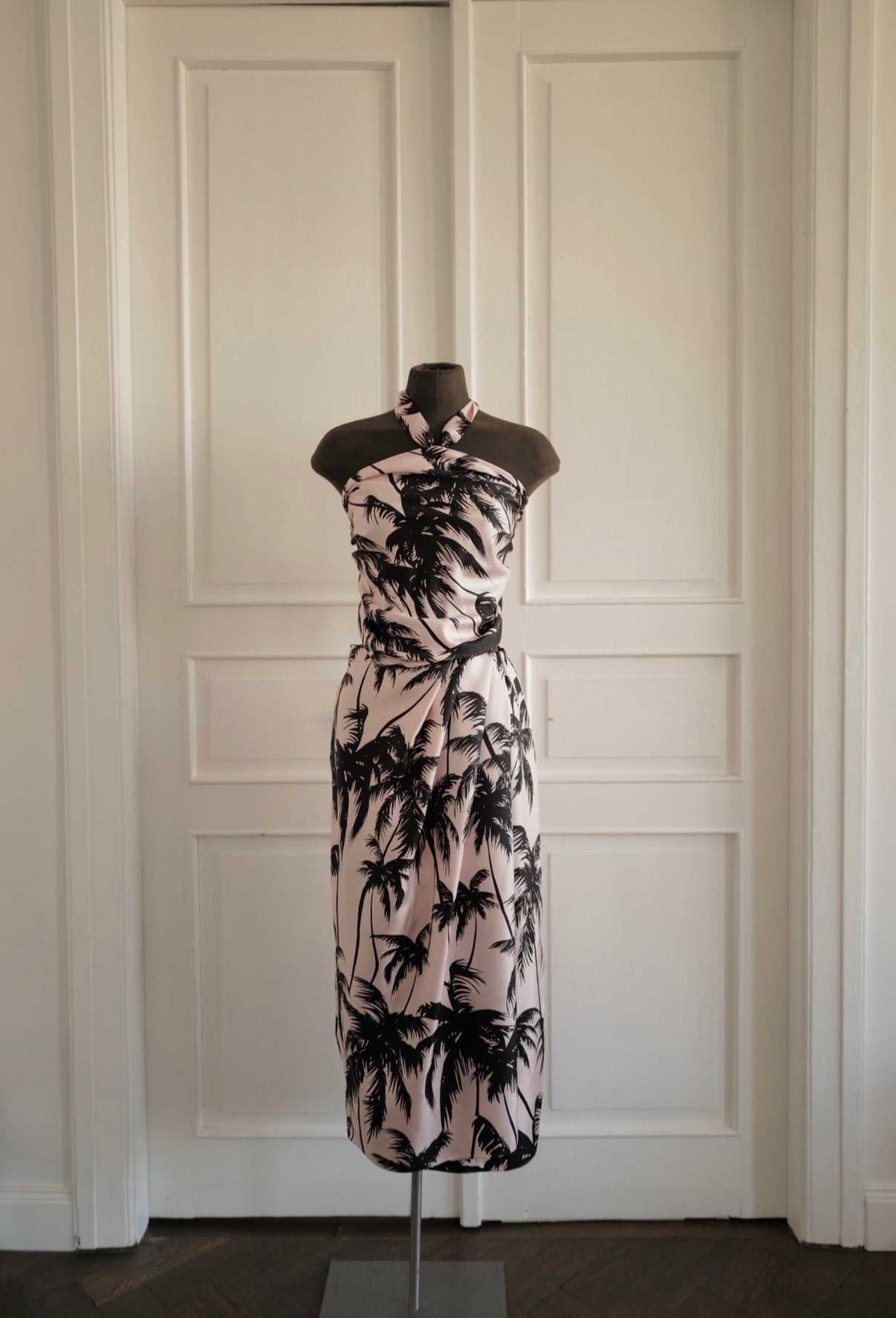 Silk Wrap Skirt & Scarf-Style Top MIAMI
