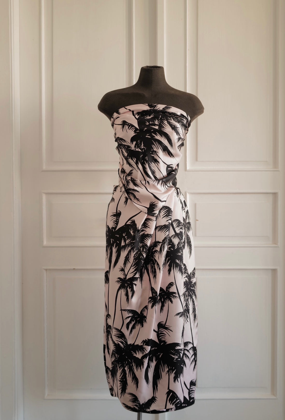 Silk Wrap Skirt & Scarf-Style Top MIAMI