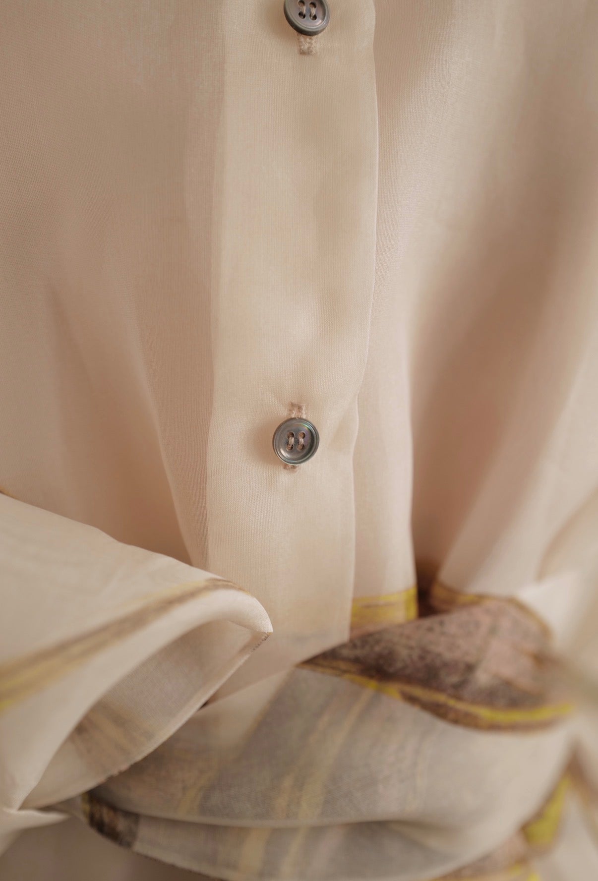 Silk Organza Blouse CLOUD SS26