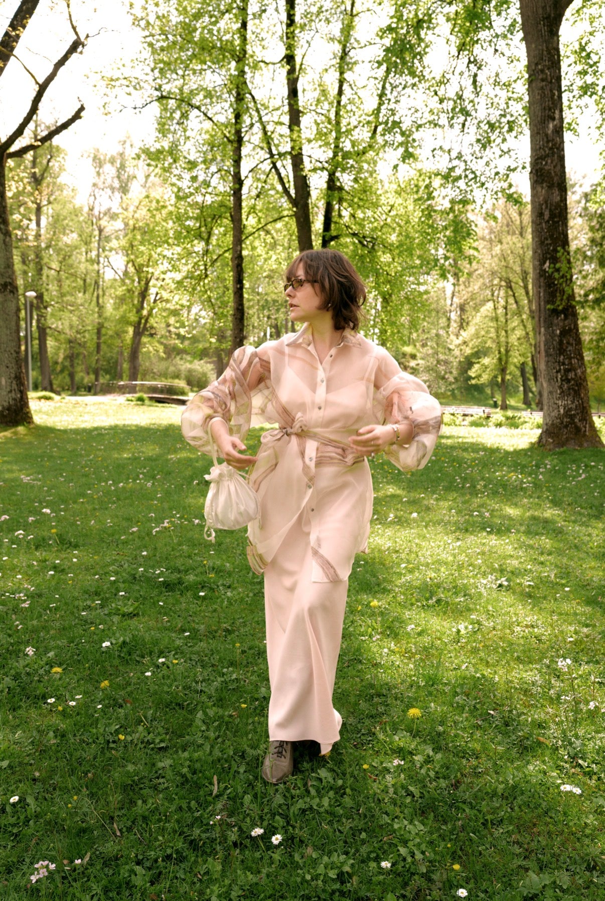 Silk Organza Blouse CLOUD SS26