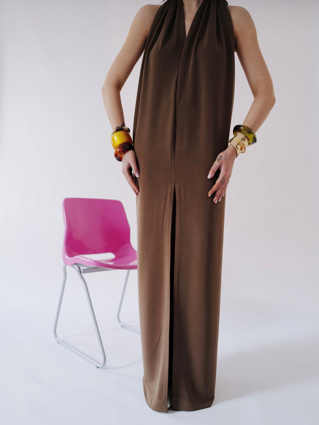 Heavy Viscose Maxi Dress KIARA