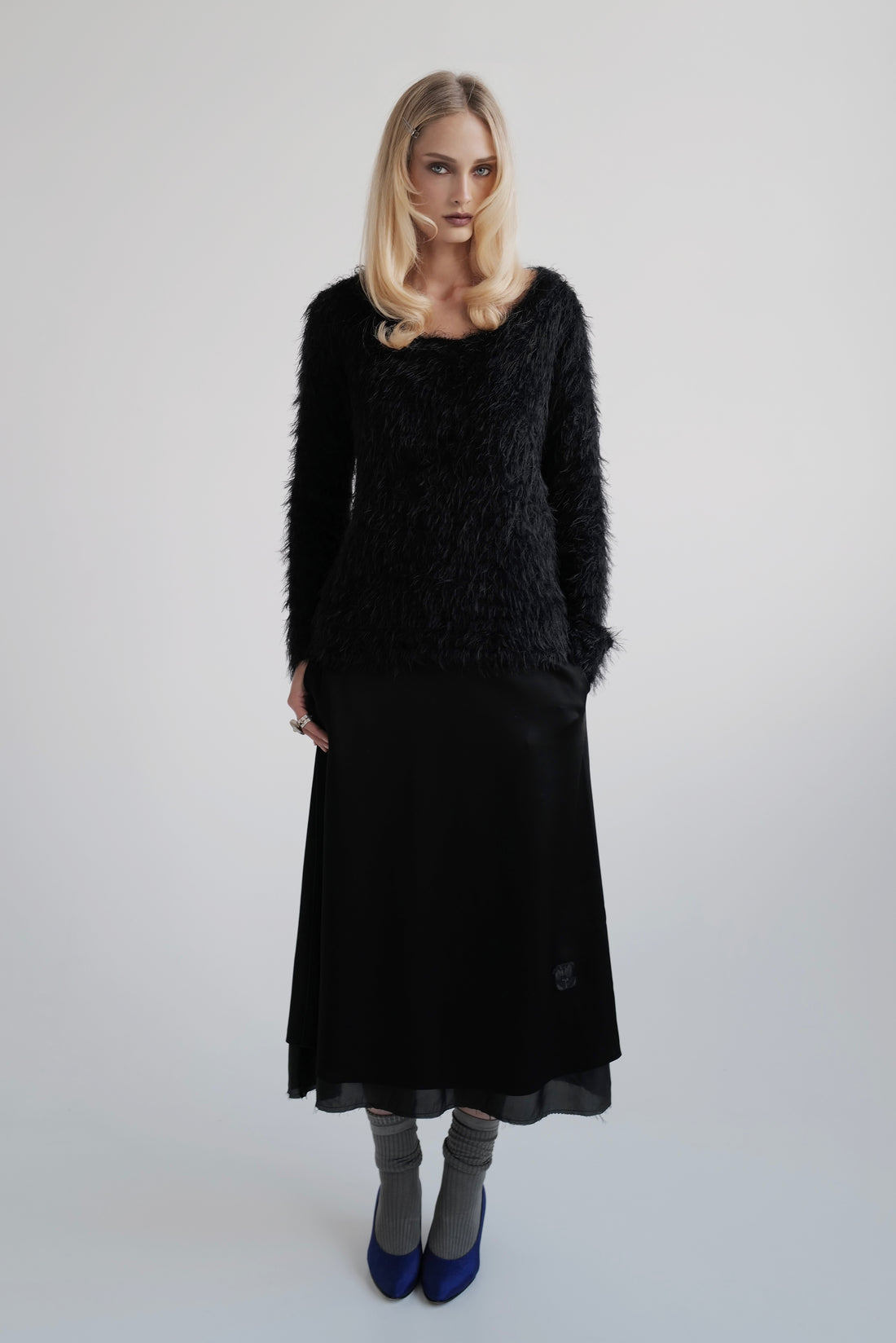 Double Layered Atlase Skirt FW26/27