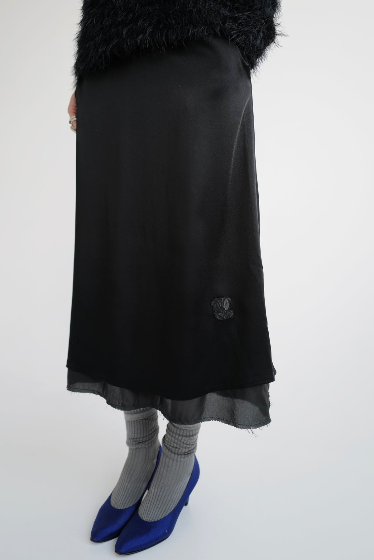 Double Layered Atlase Skirt FW26/27