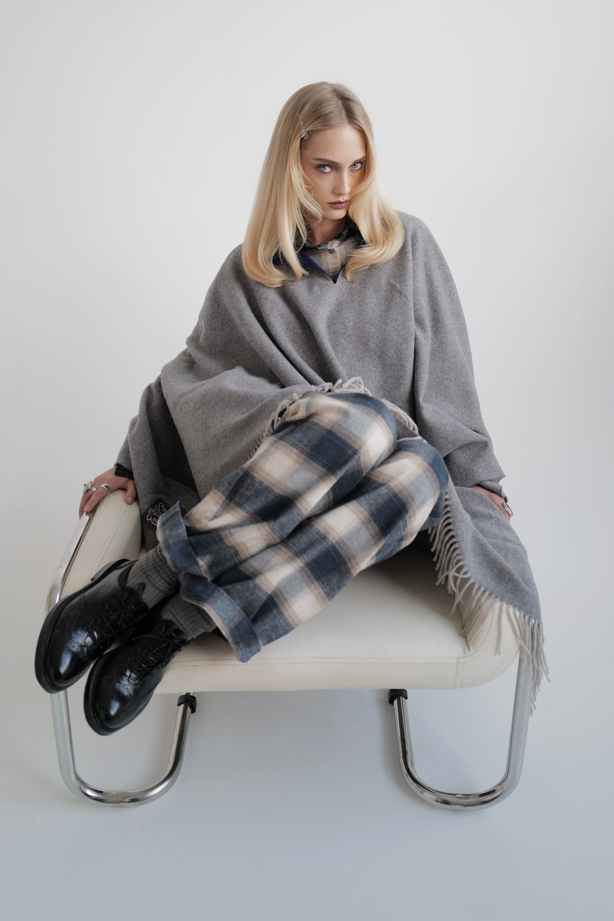 Merino Wool Cape FW26/27