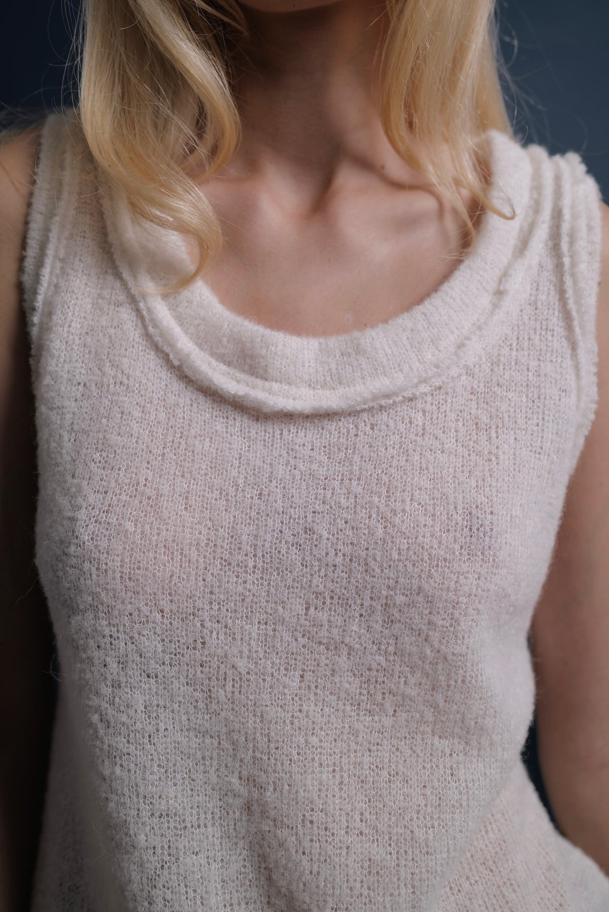 Alpaca Tank Top BERTA FW26/27
