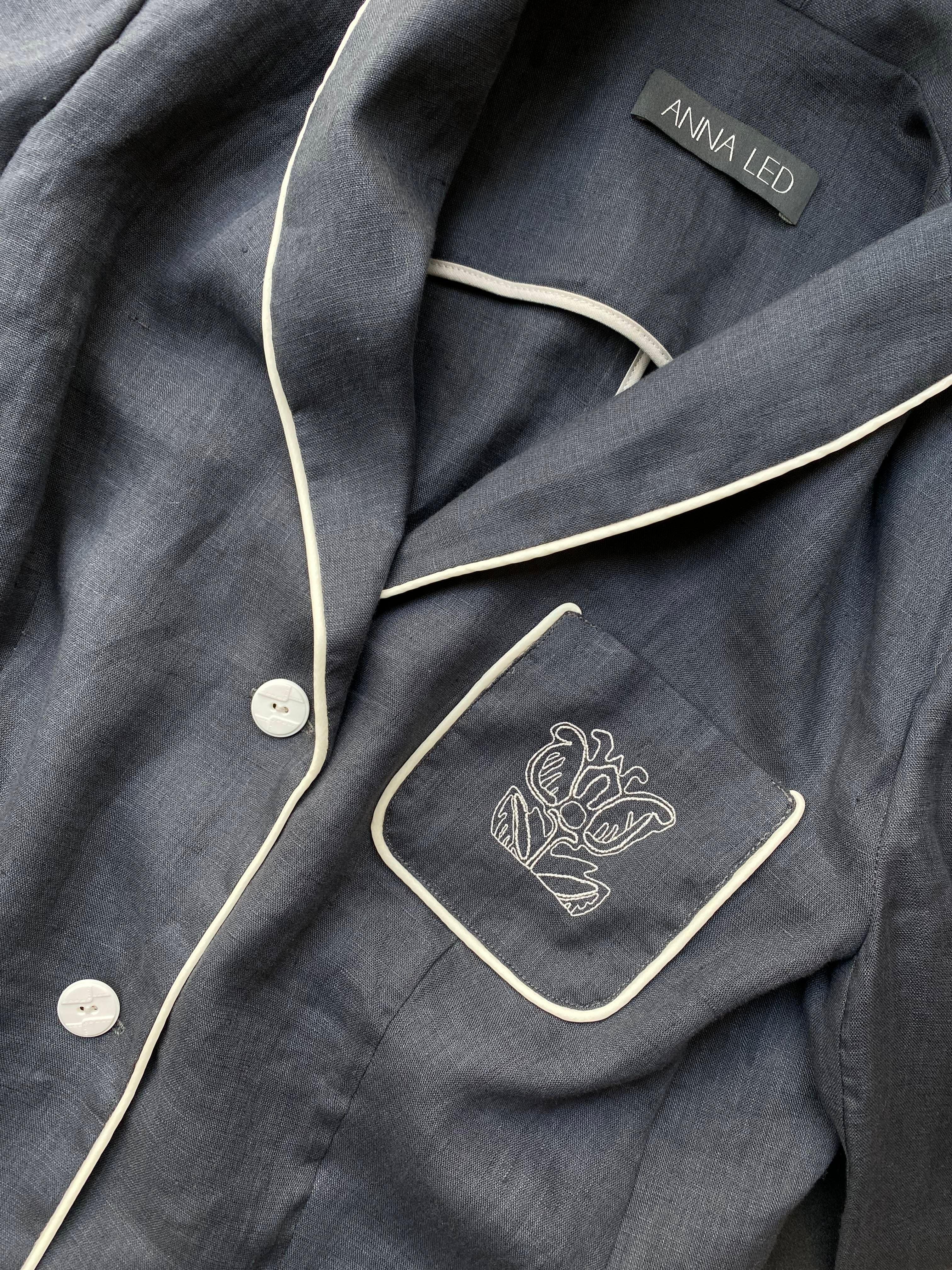 LINEN PYJAMA STYLED JACKET MONIKA SS/23 - LAST ITEM