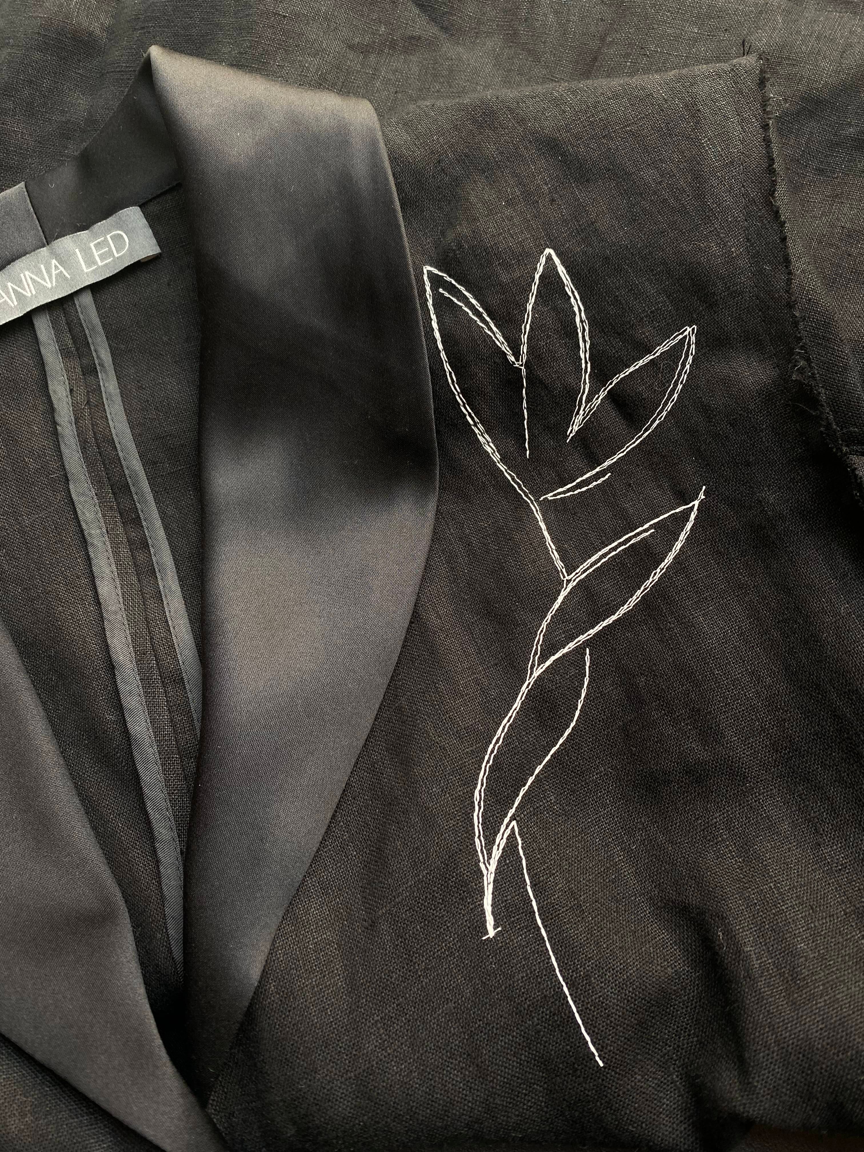 LINEN-SILK VEST TULIP SS/23