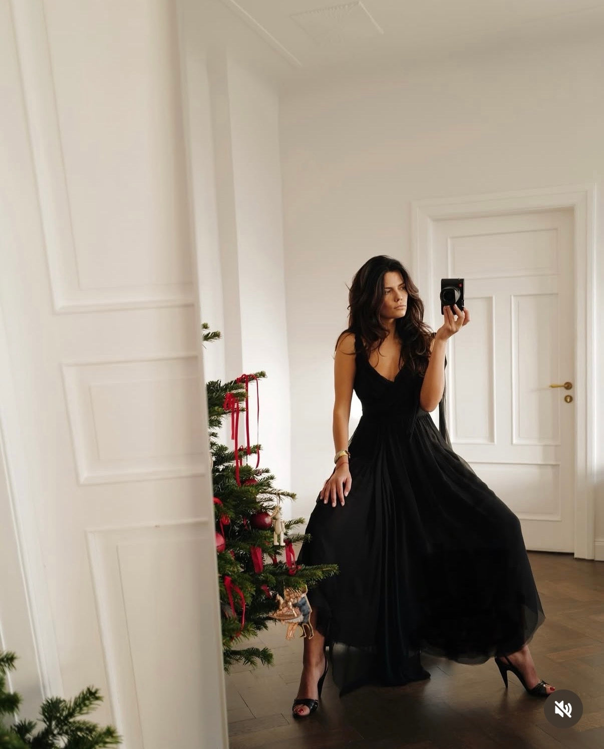 Silk Chiffon Dress IREN