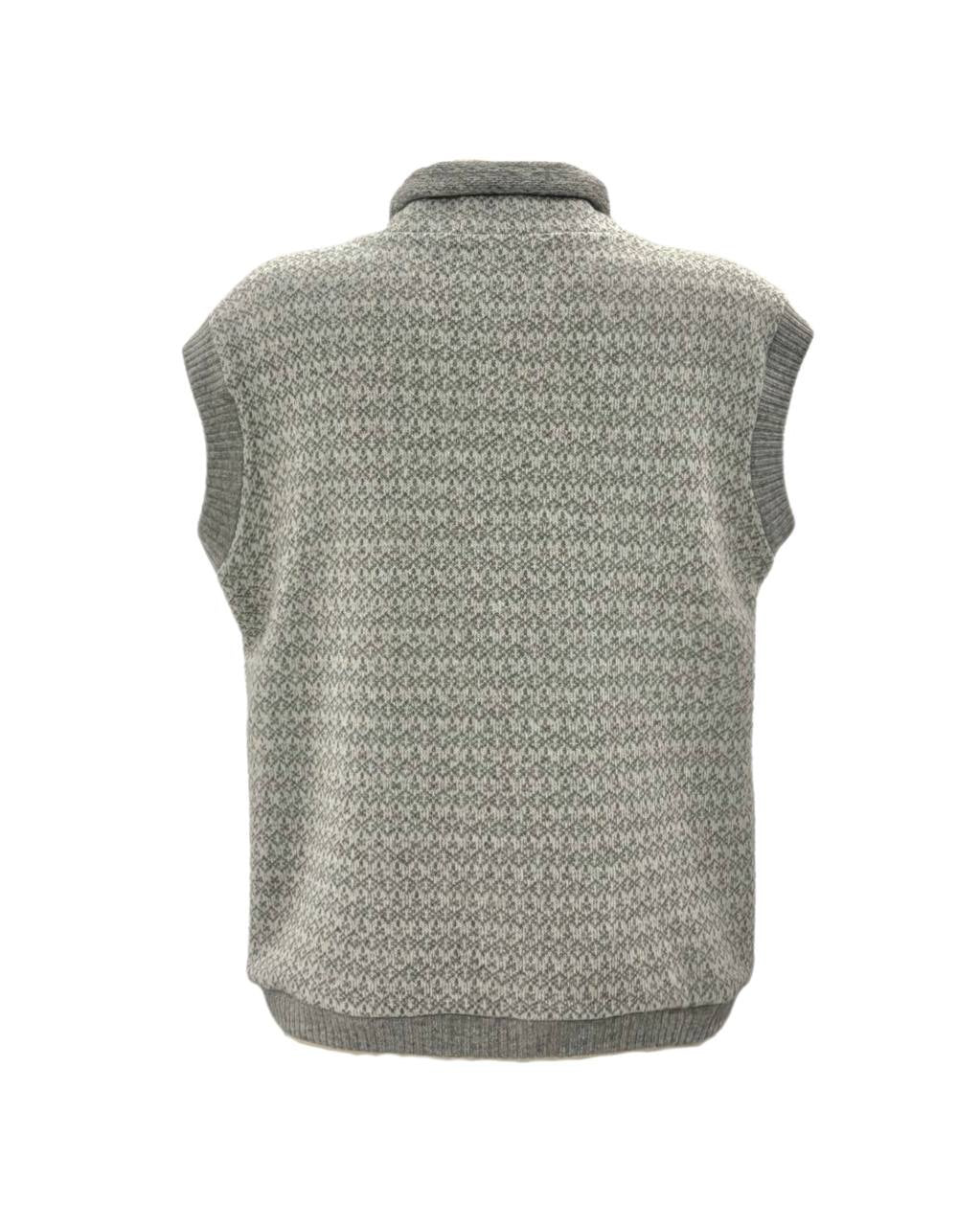 Wool Jaquard Knit Vest MARY FW24