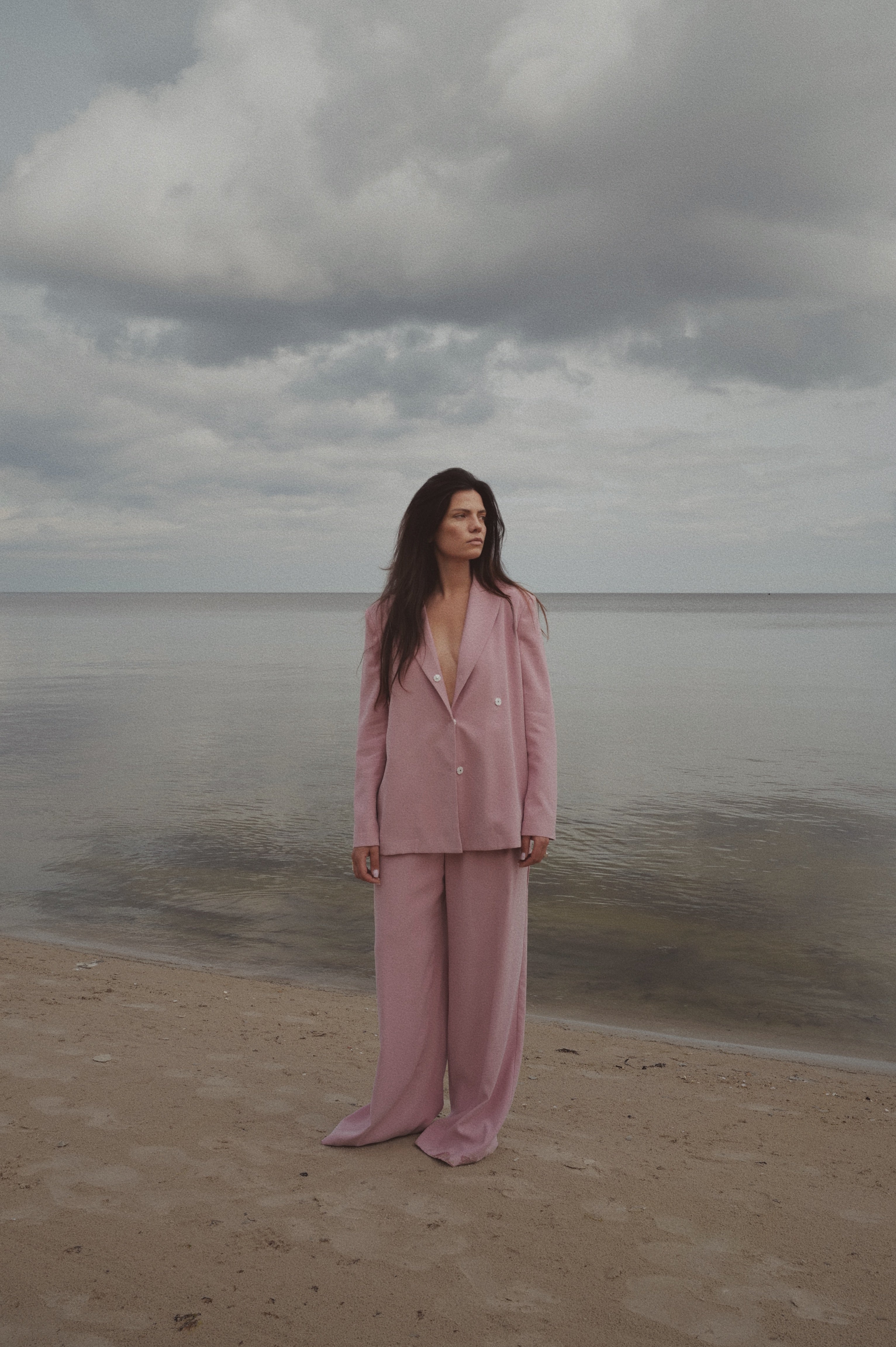 Heavy Cupra Blazer BLUSH