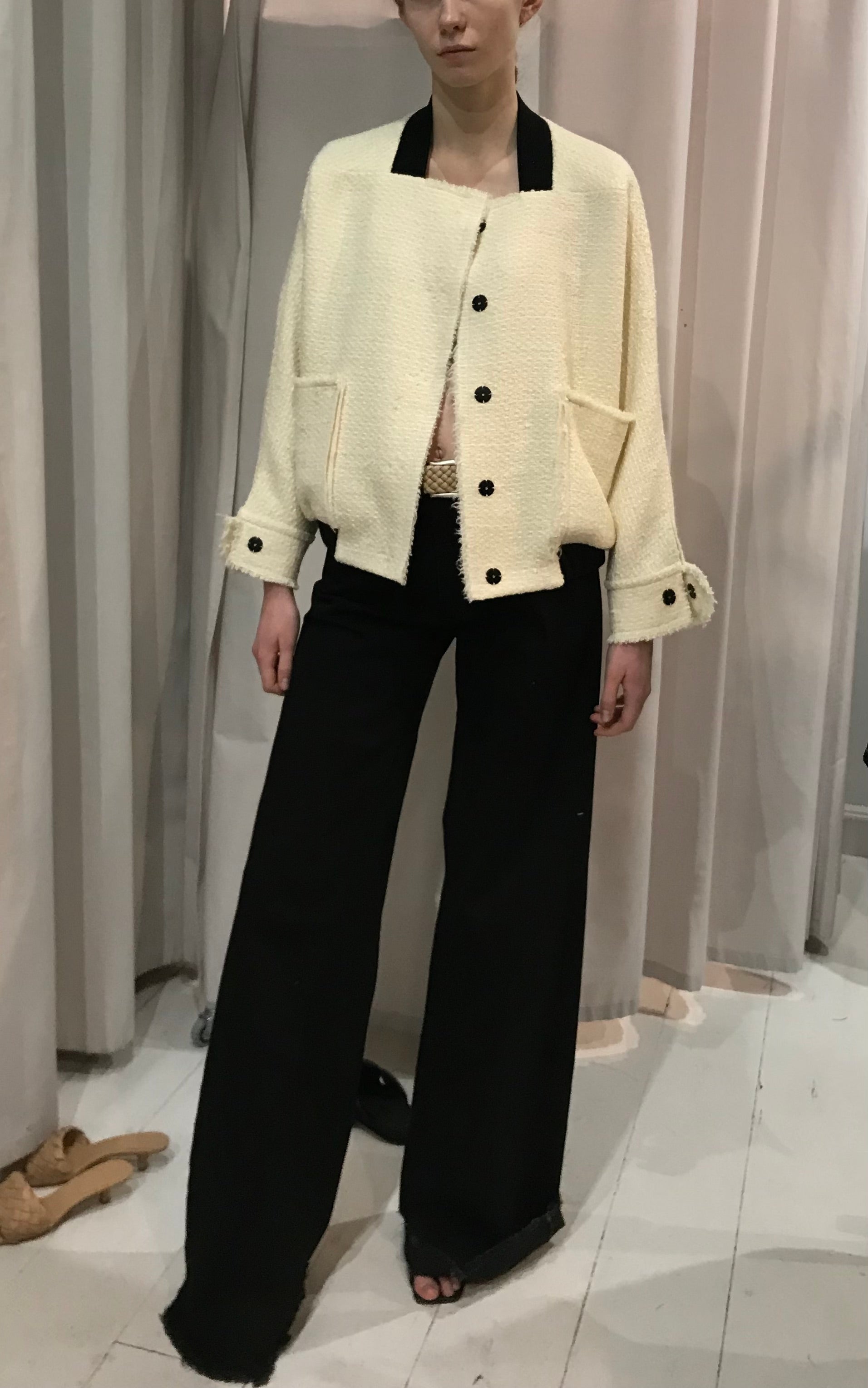 Palazzo Jeans Black Denim (pre-order )
