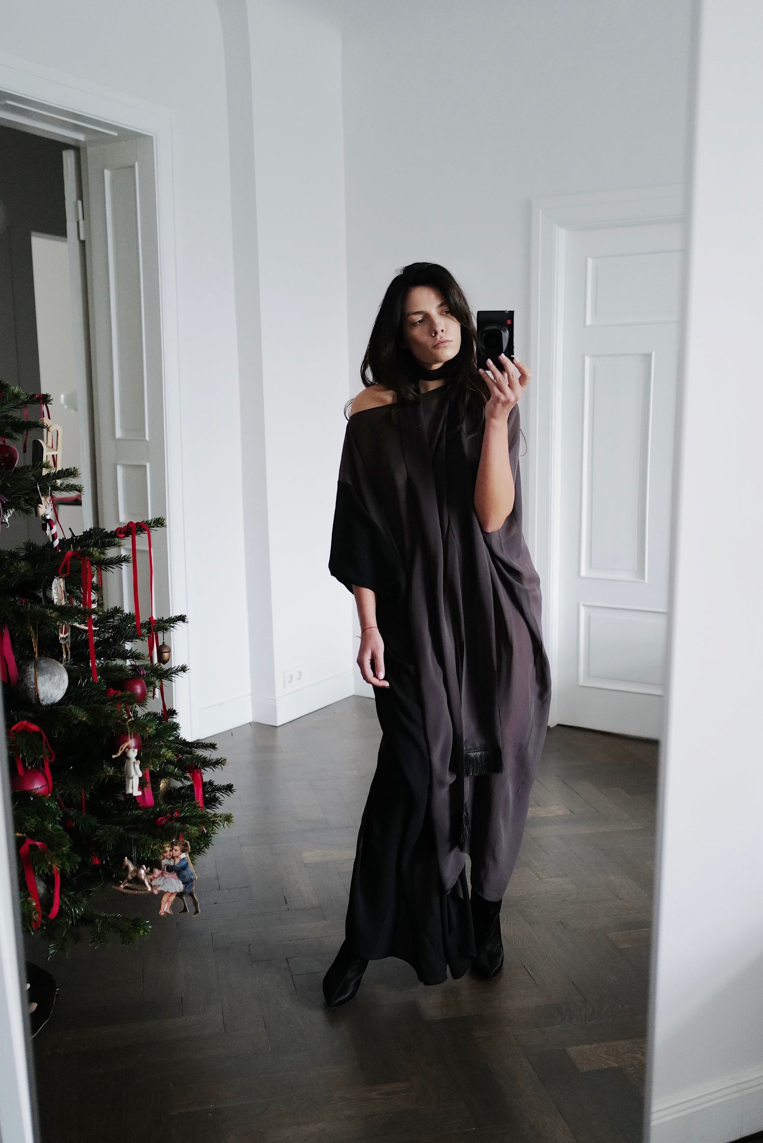 Silk Crepe Oversized Dress-Tunic (Last item)