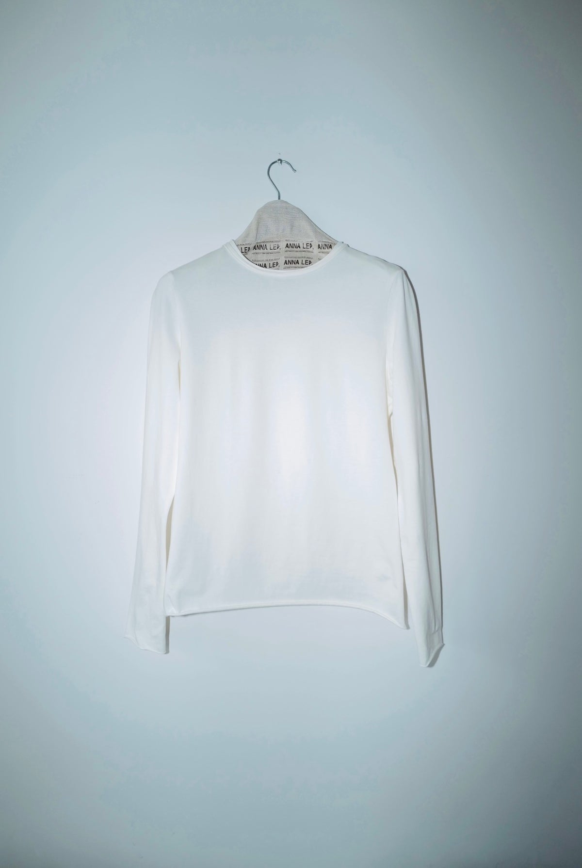 Organic Cotton Slim Long-Sleeve WHITE