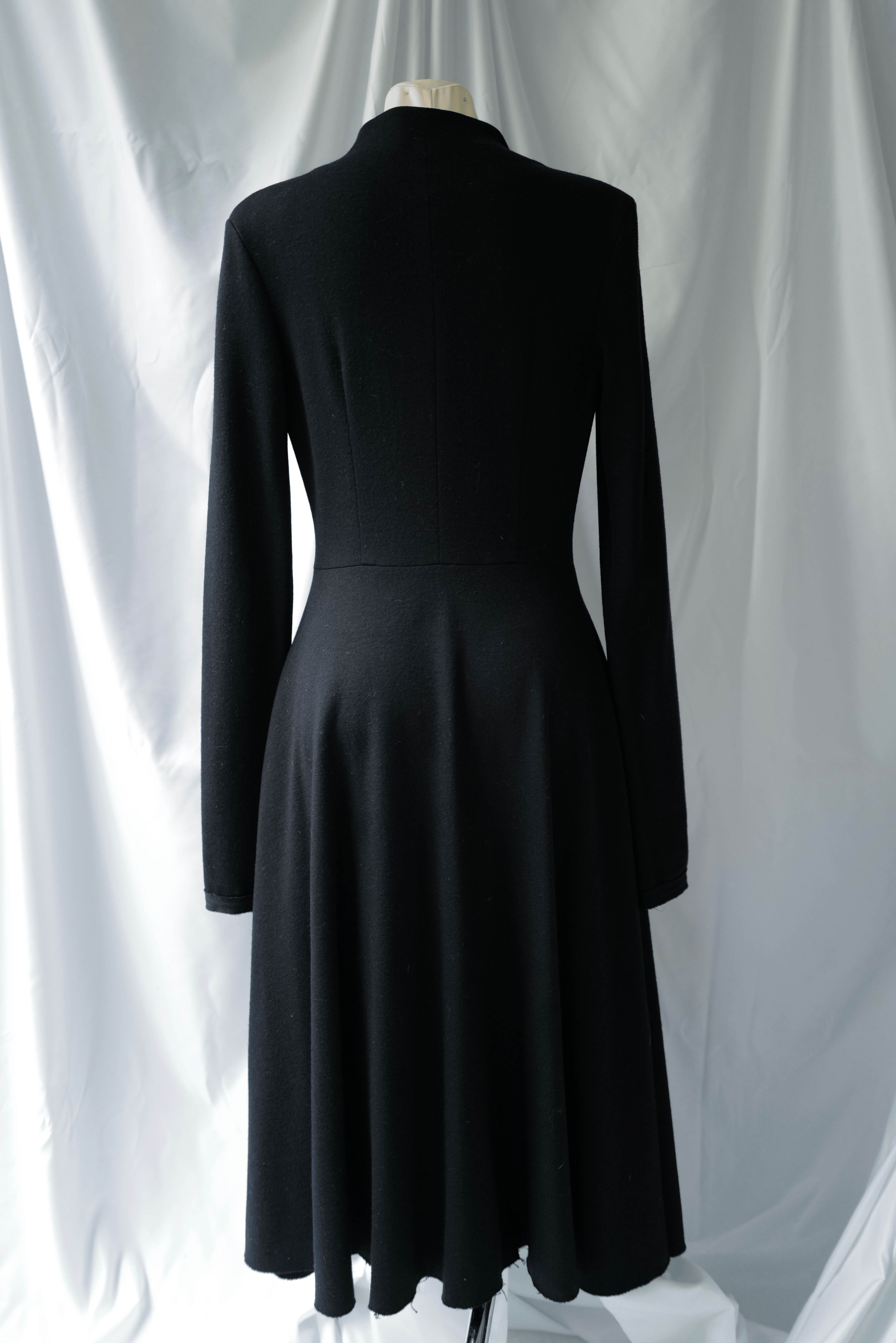 Wool Jersey Wrap Dress