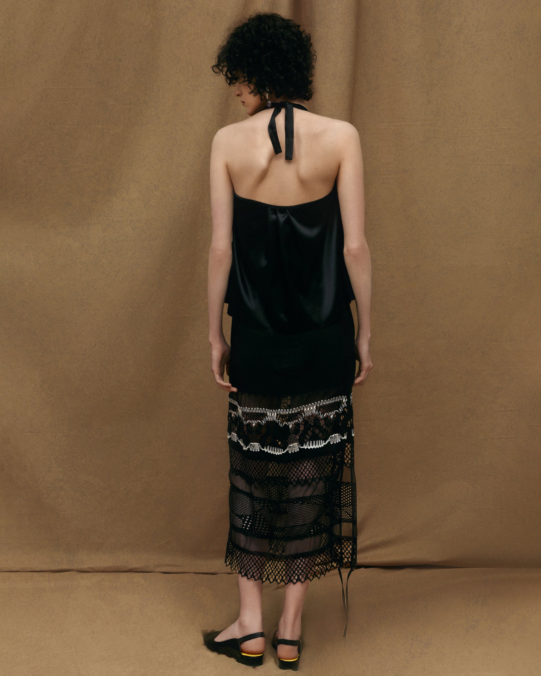 PATCHWORK Midi skirt