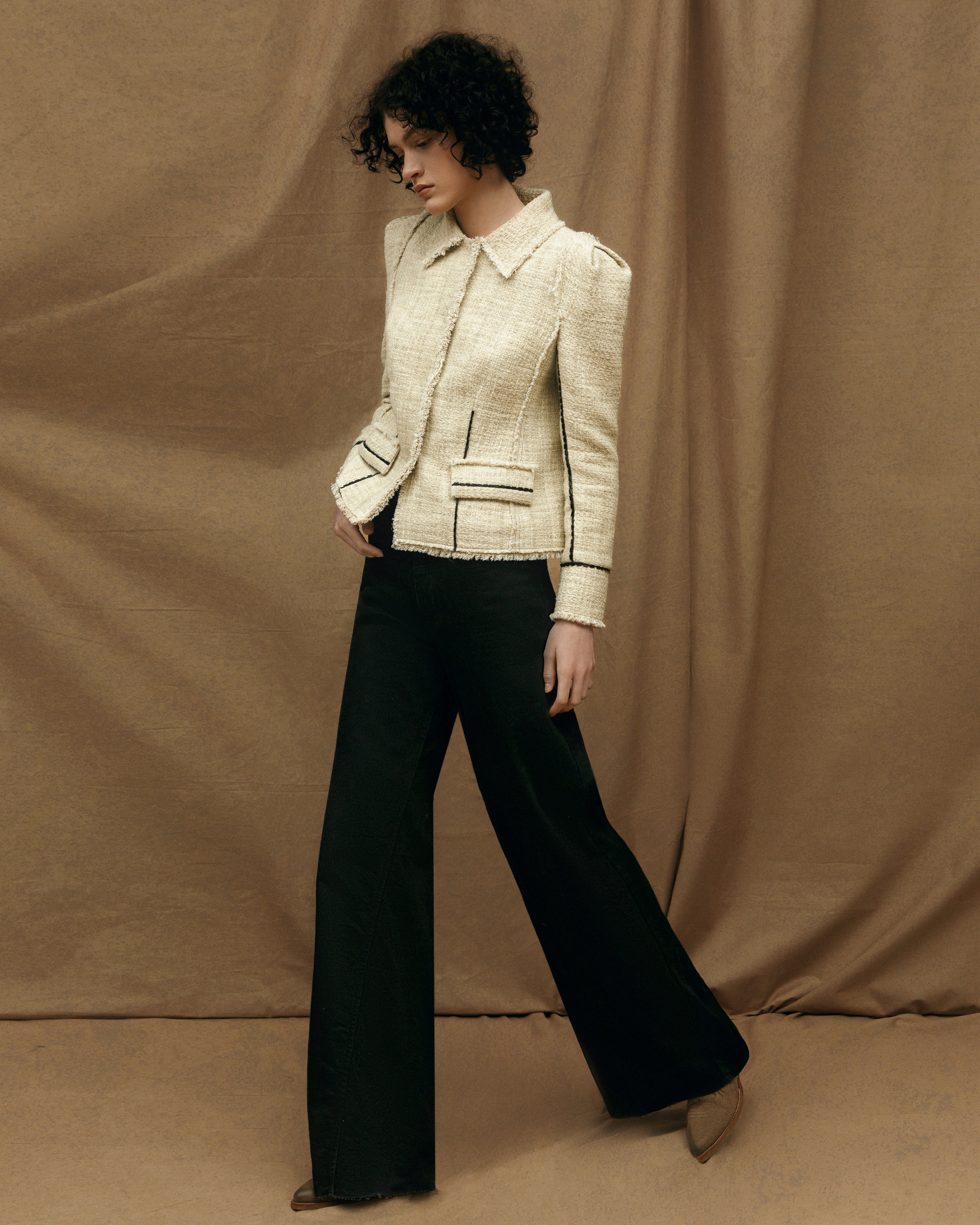 Palazzo Jeans Black Denim (pre-order )