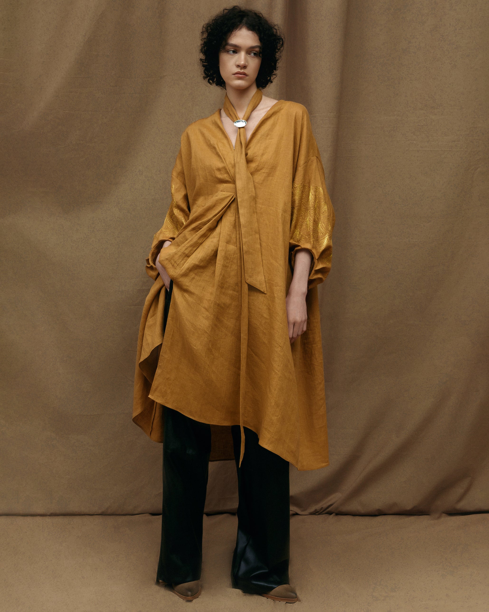 LINEN DRESS MANGO SS24 (Last item)