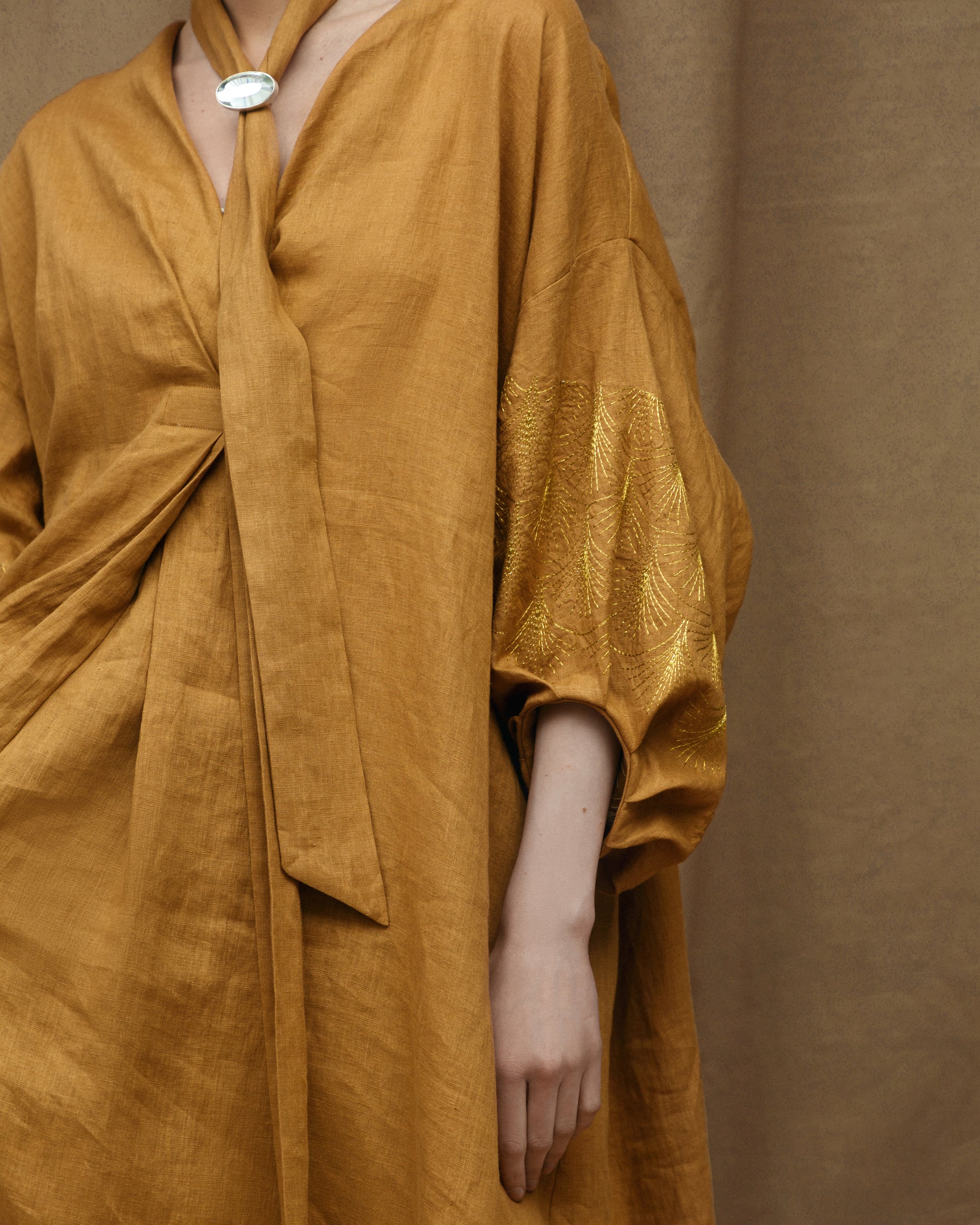 LINEN DRESS MANGO SS24 (Last item)
