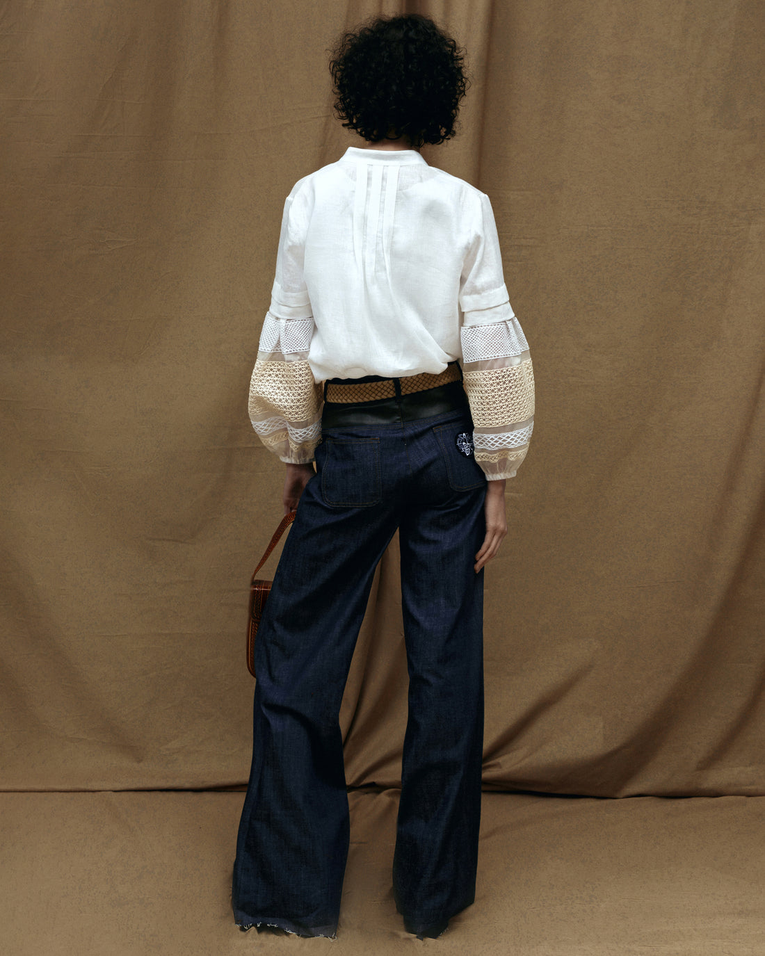 Linen/ Silk Organza Shirt ILANA (Pre-order)