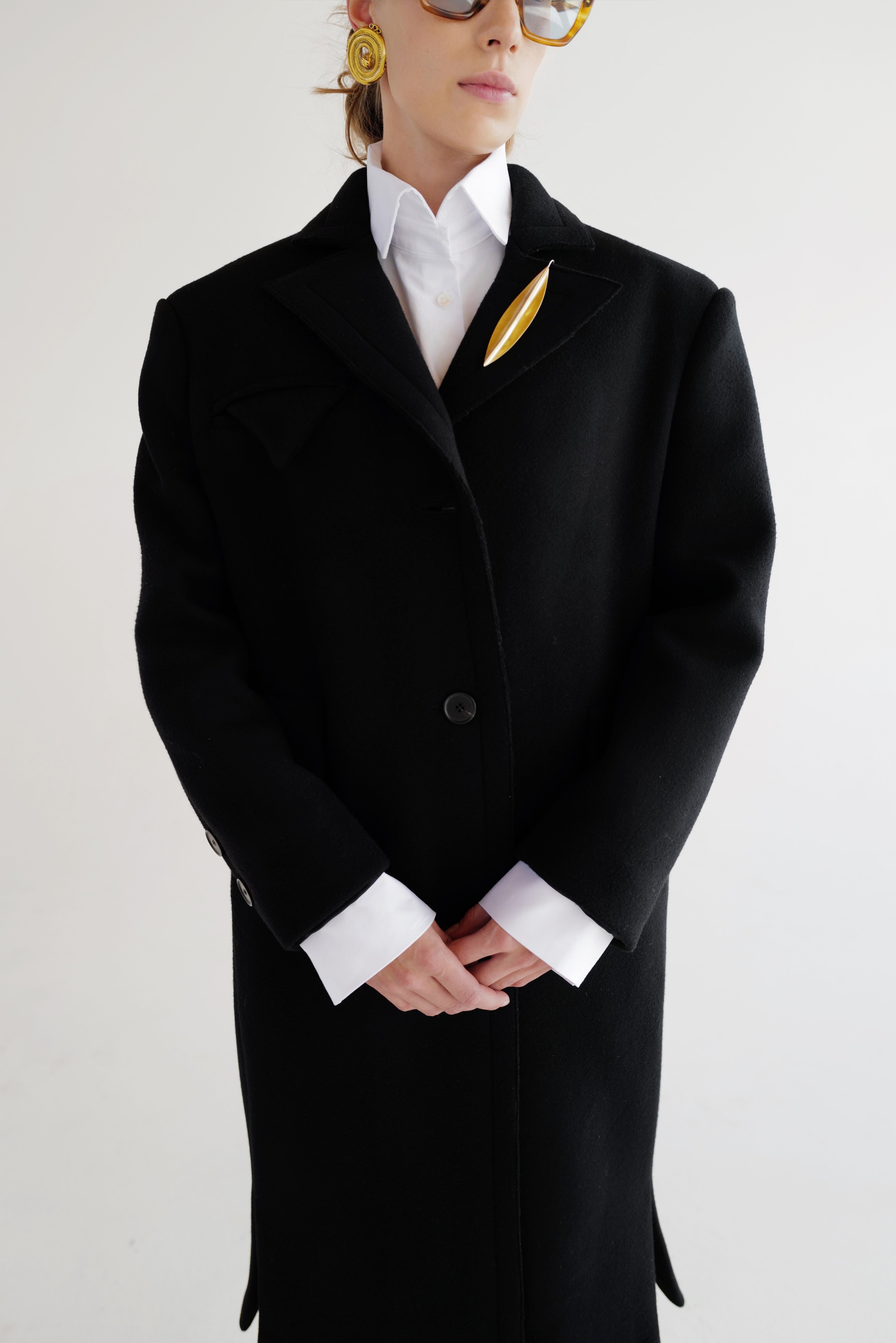 Wool-Felt Coat SCANDY