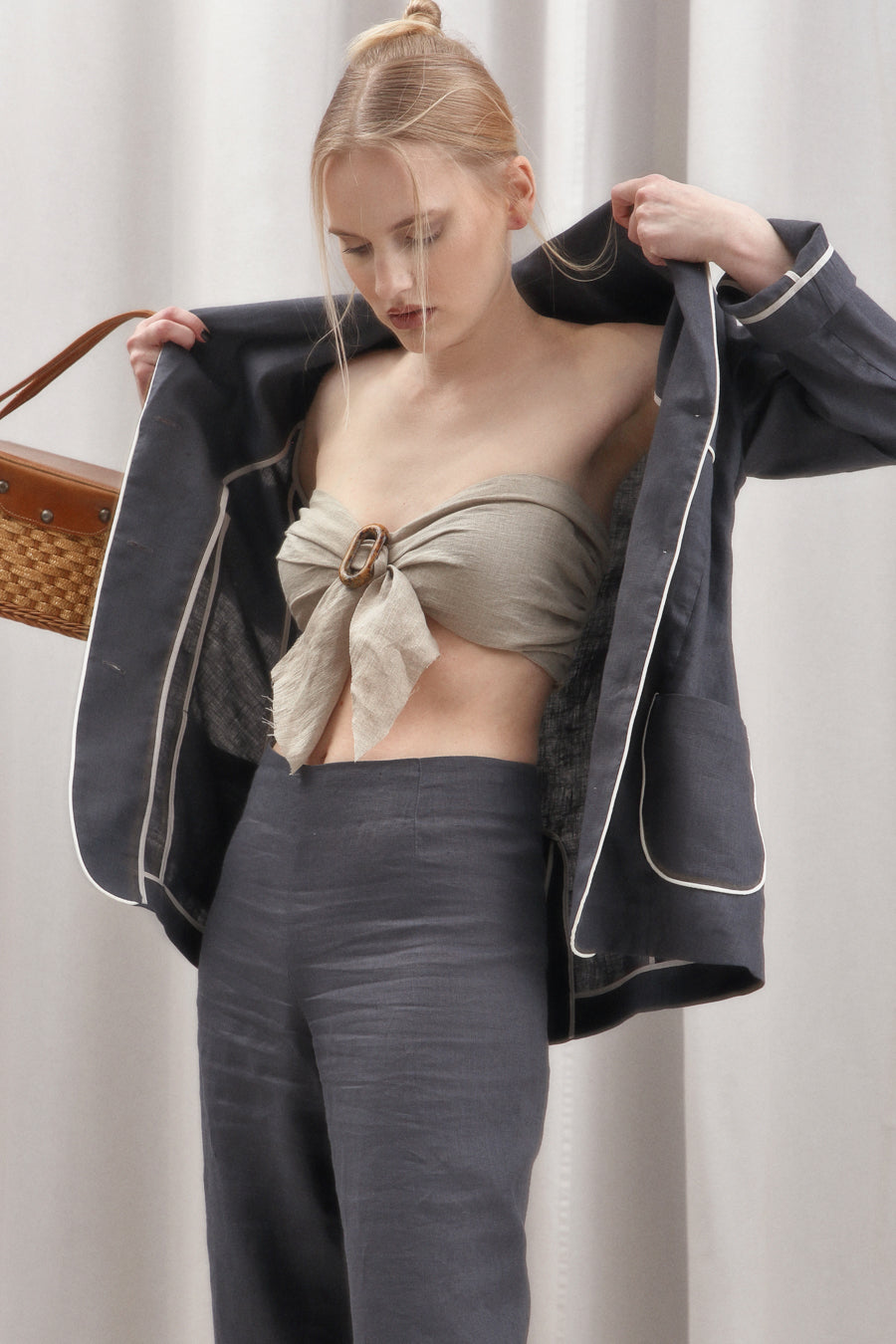 LINEN TROUSERS MONIKA SS/23 - LAST ITEM
